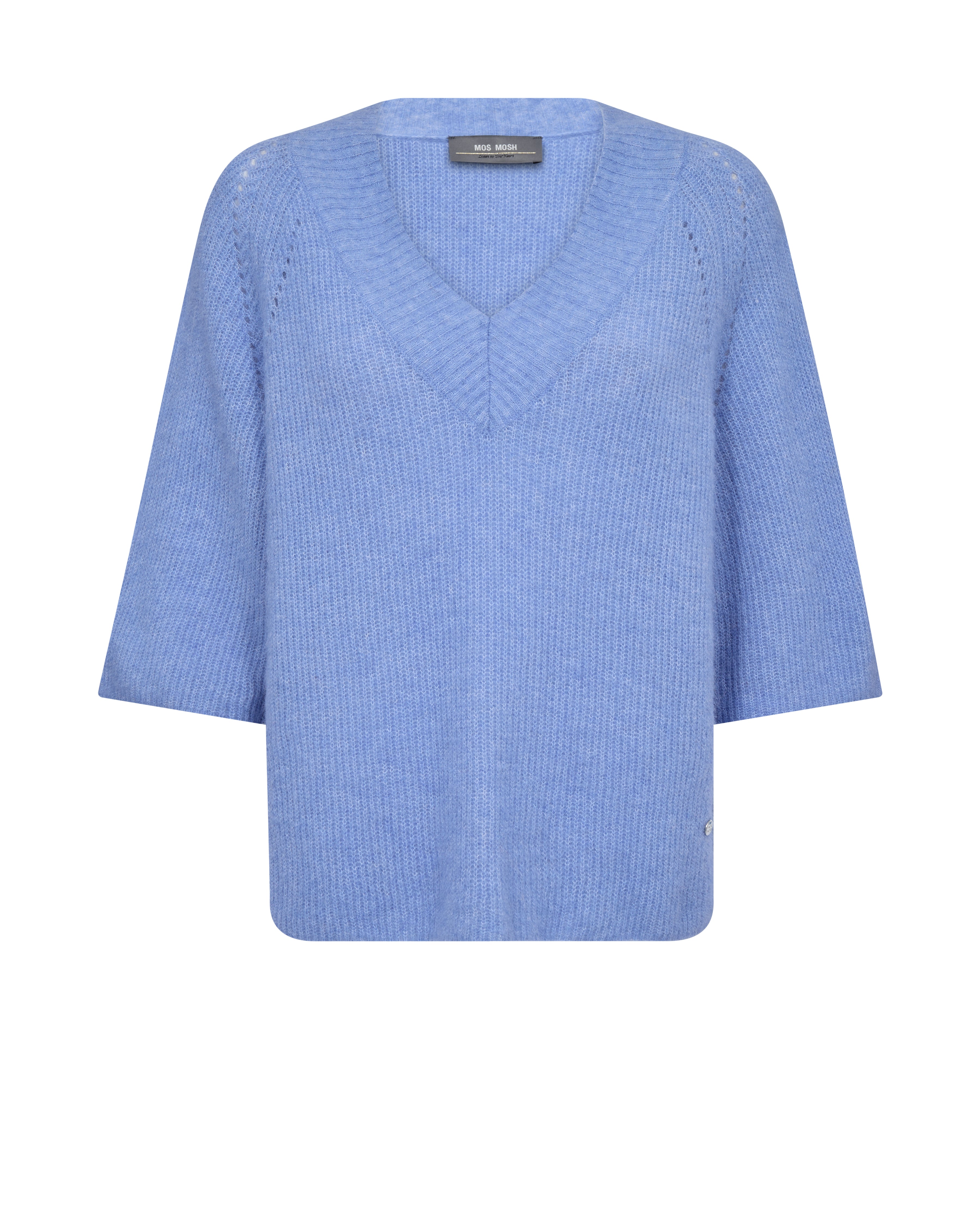 Strickpullover kurzarm