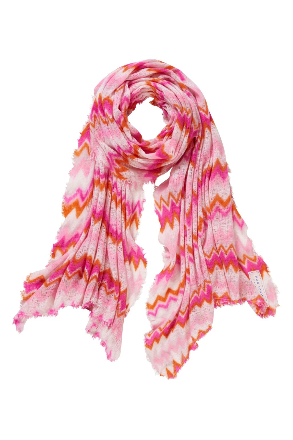 Cashmere Schal Pink-Lavendel