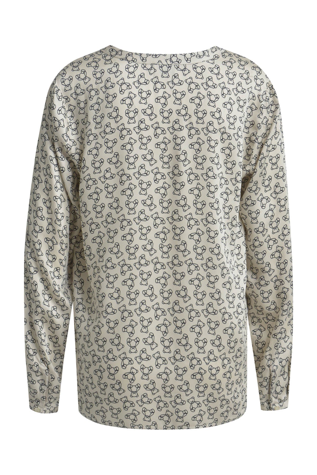 Bluse mit Bär Print