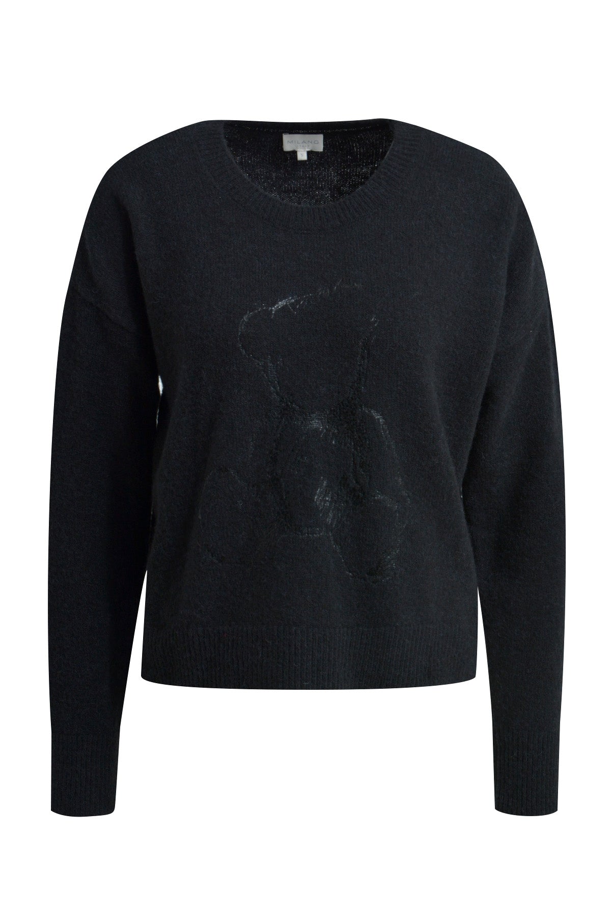 Oversize Pullover mit Bären Druck