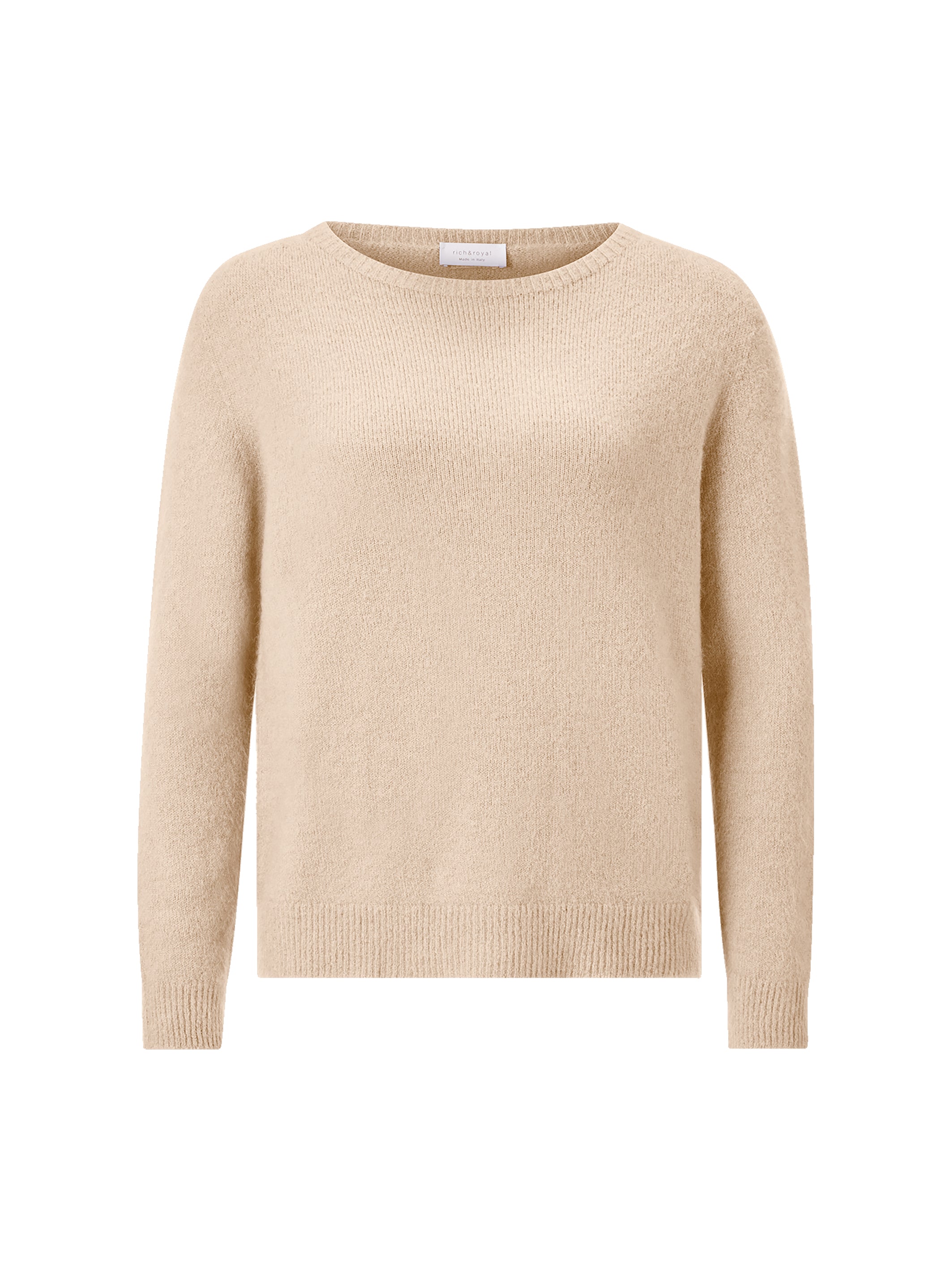 Nahtloser Strickpullover