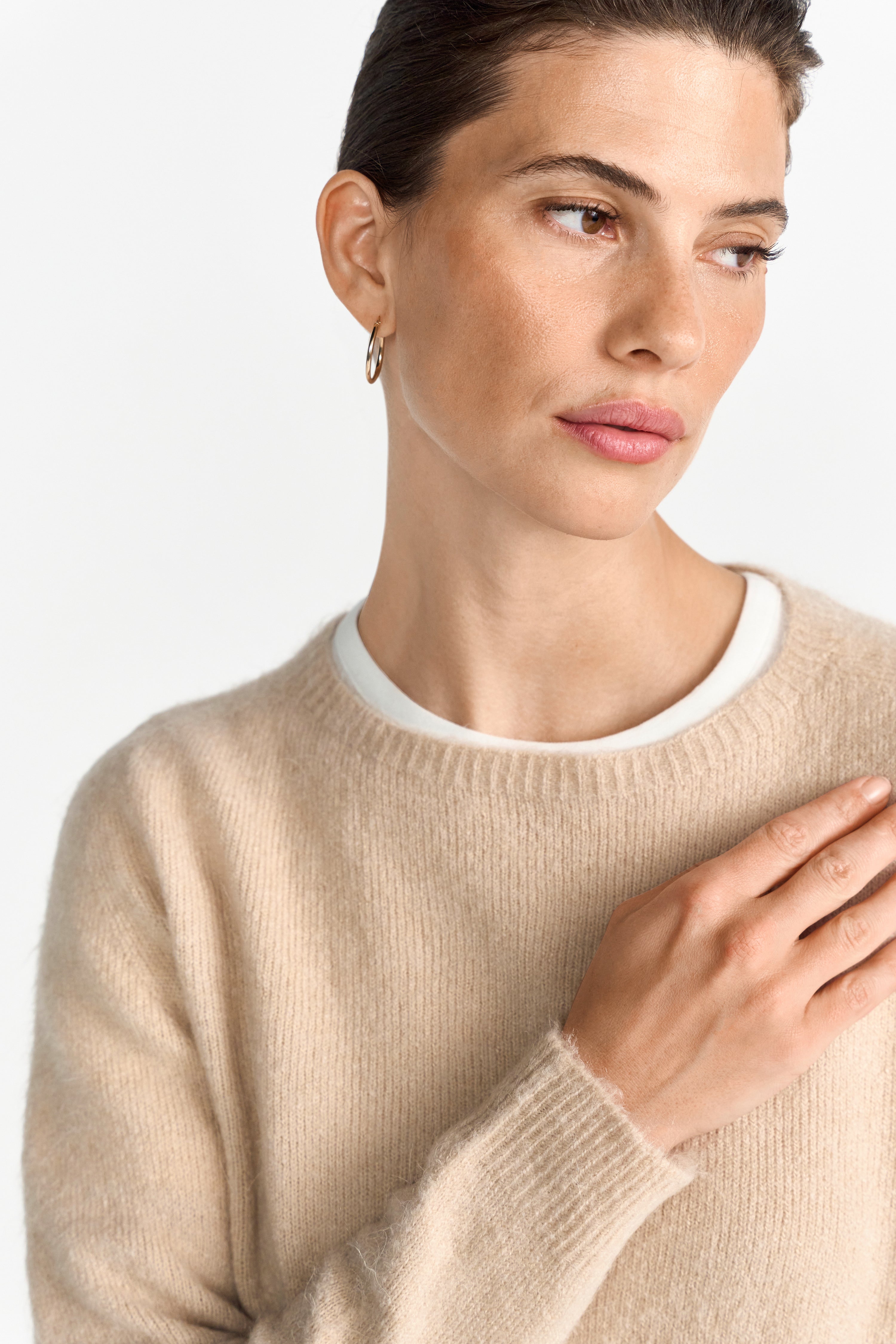 Nahtloser Strickpullover