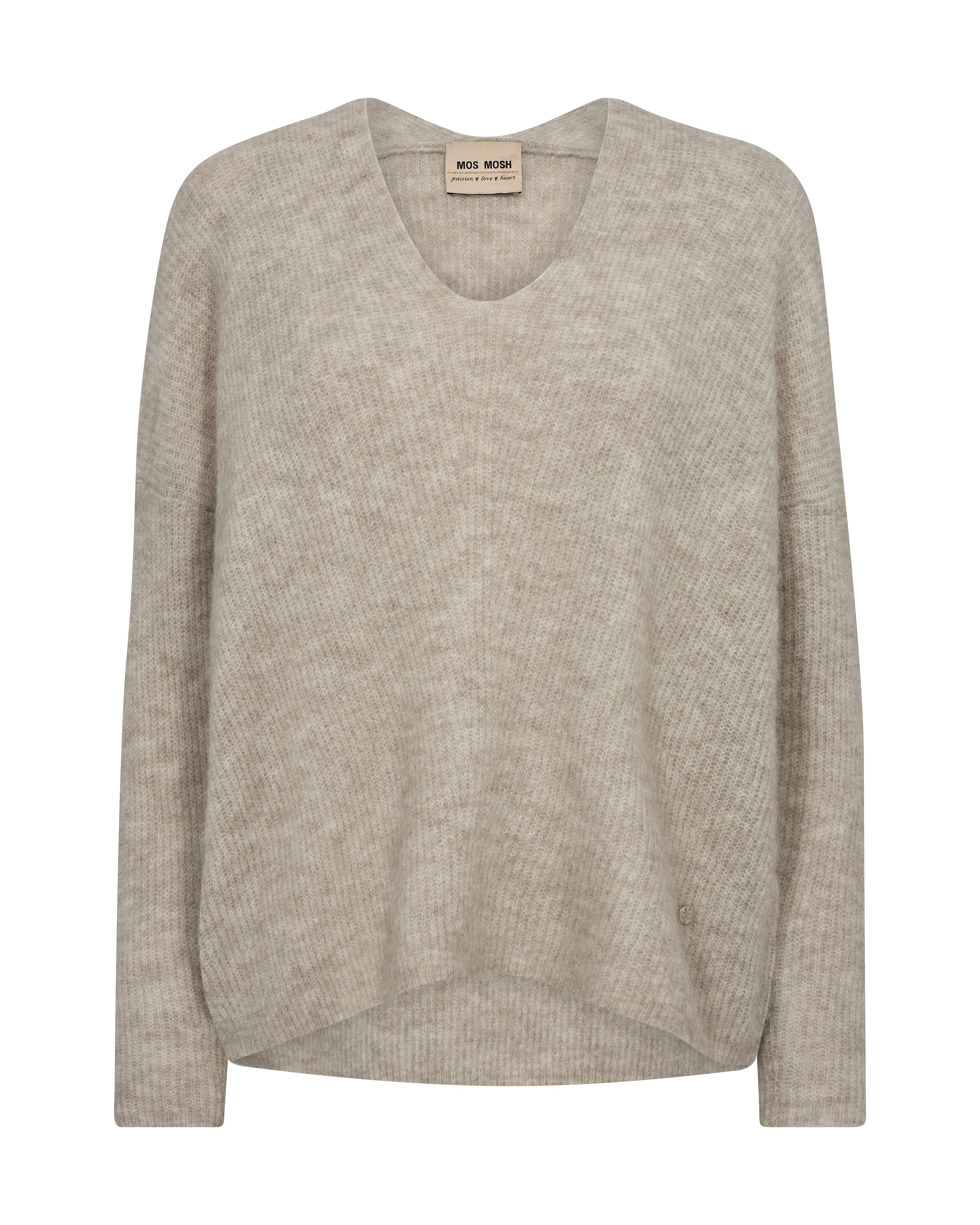 Oversize Pullover mit Alpaka-Wollmischung