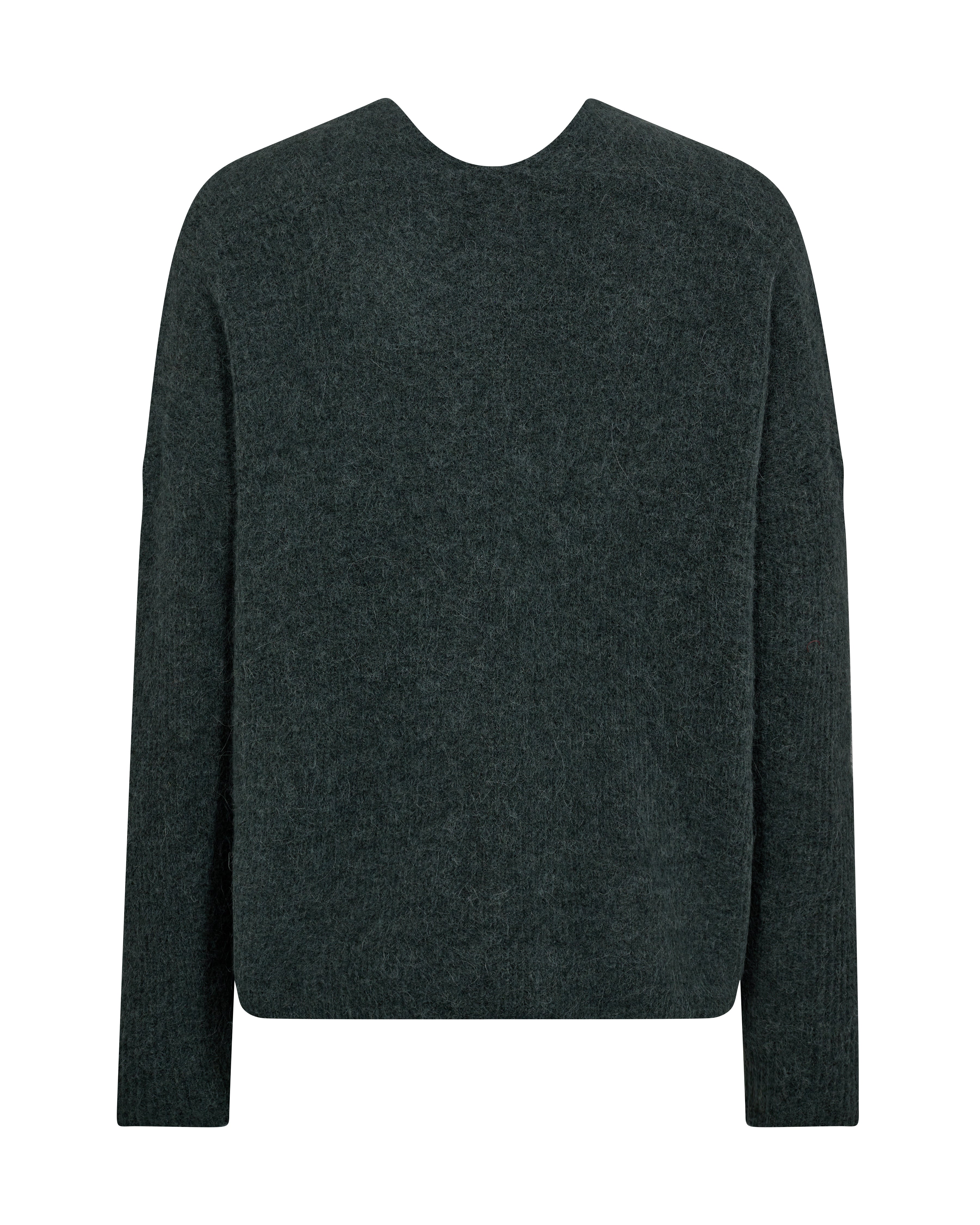 Oversize Pullover mit Alpaka-Wollmischung