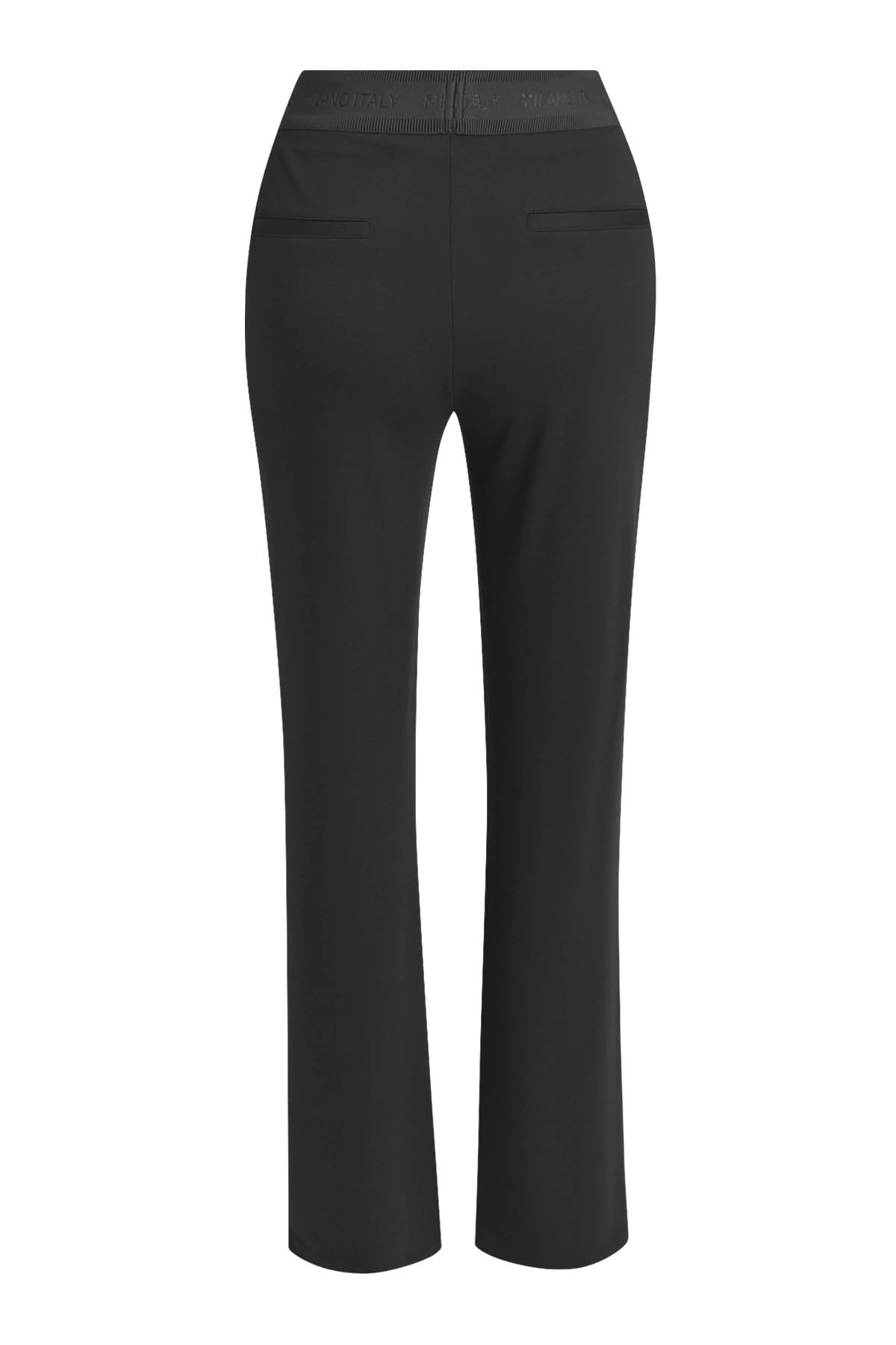 Jerseyhose mit elastischem Bund & Französische Taschen