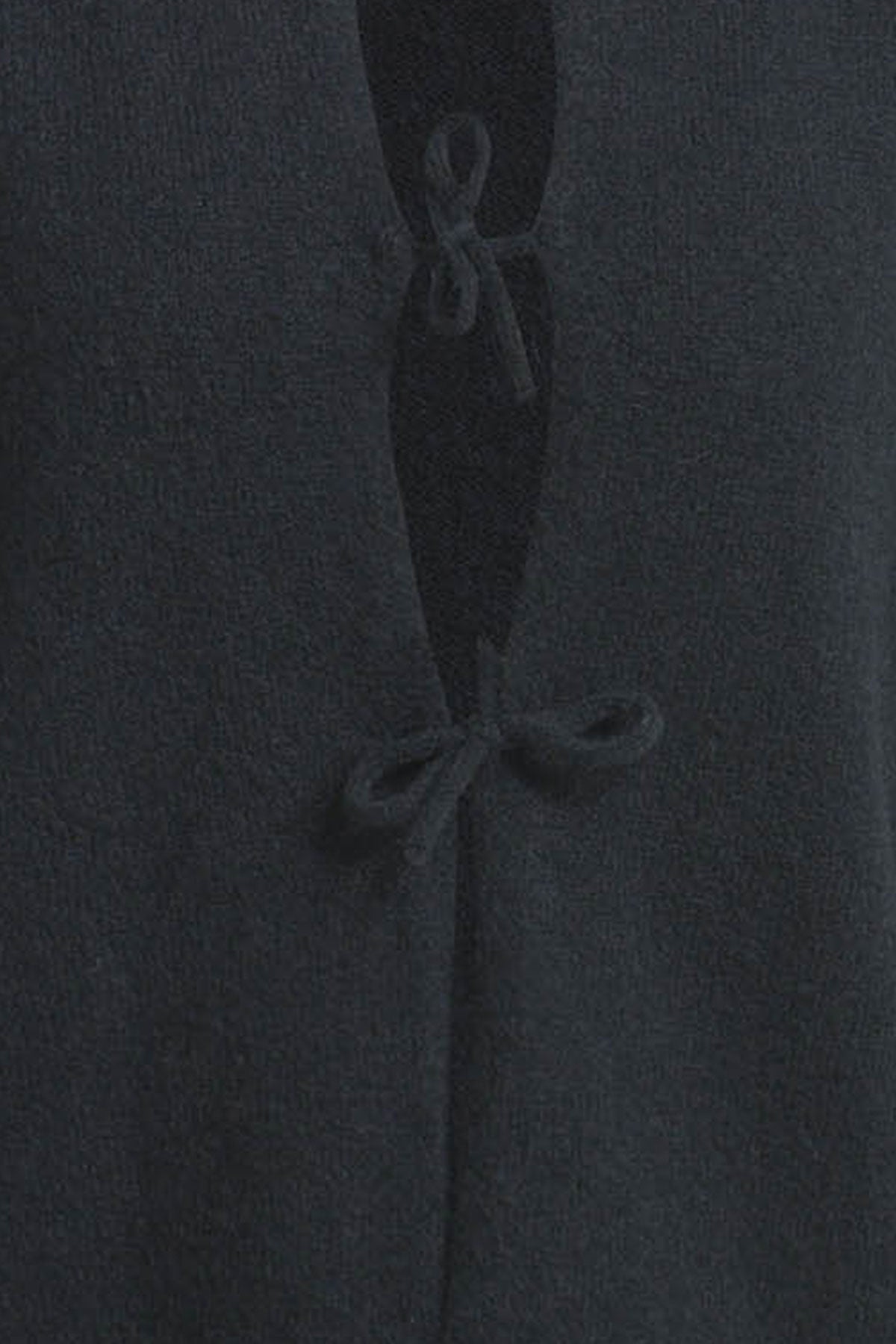 Strickjacke mit Rundhalsausschnitt