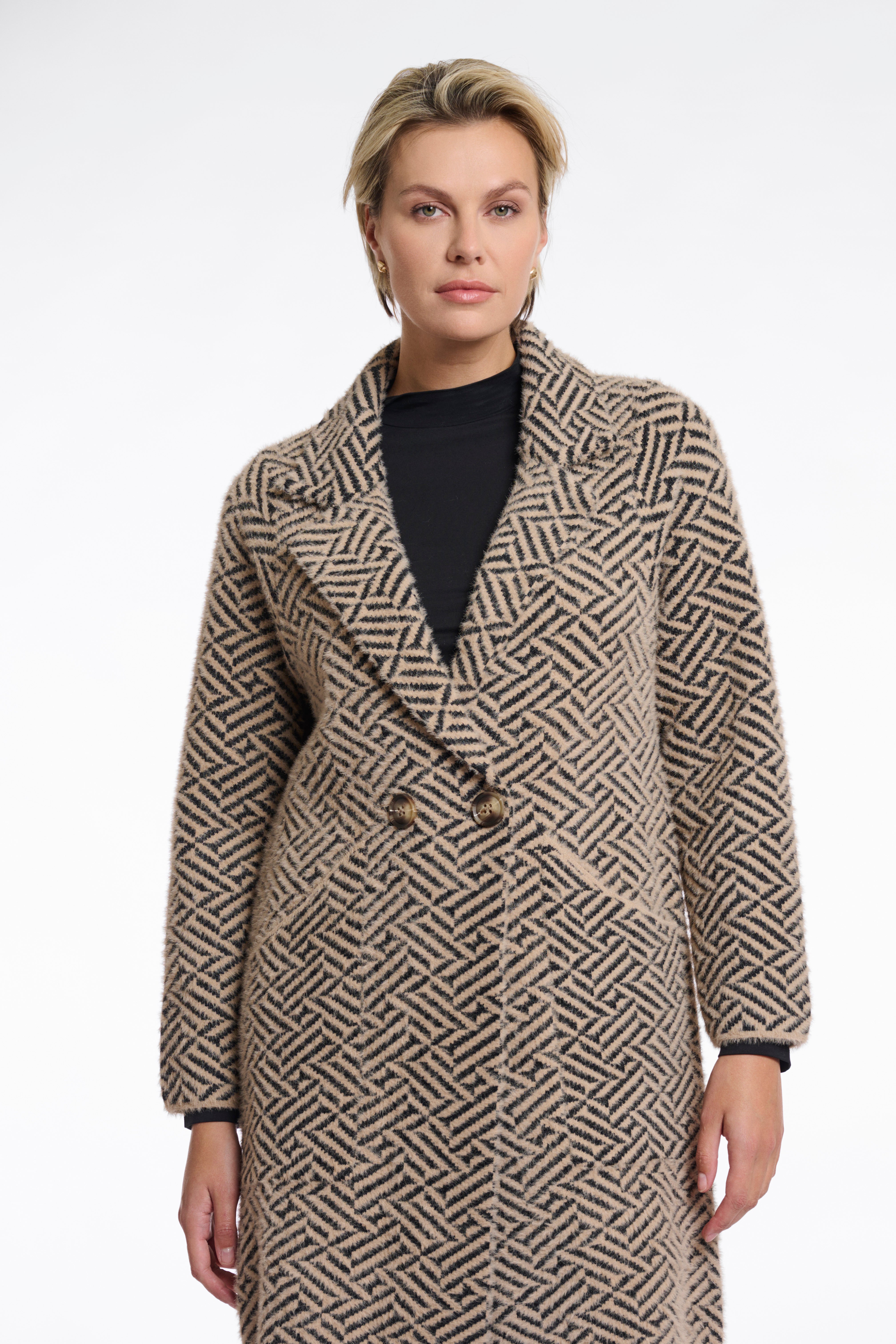 Strickjacke in Midi länge "Madina"