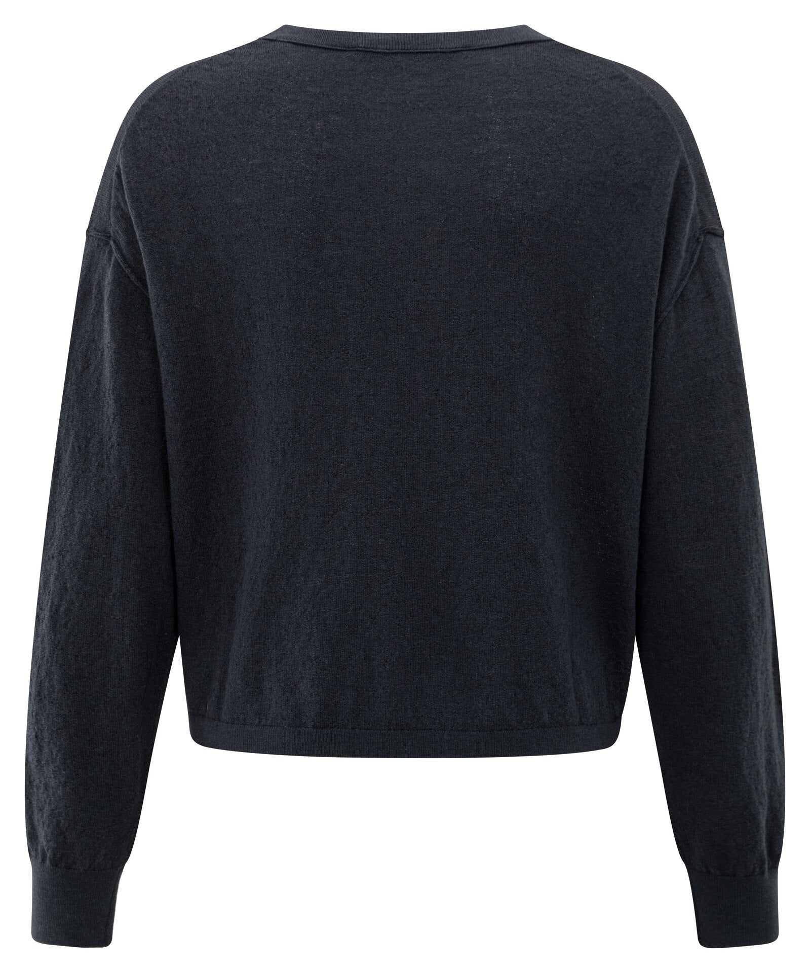 Strukturierter Strickpullover mit Rundhalsausschnitt