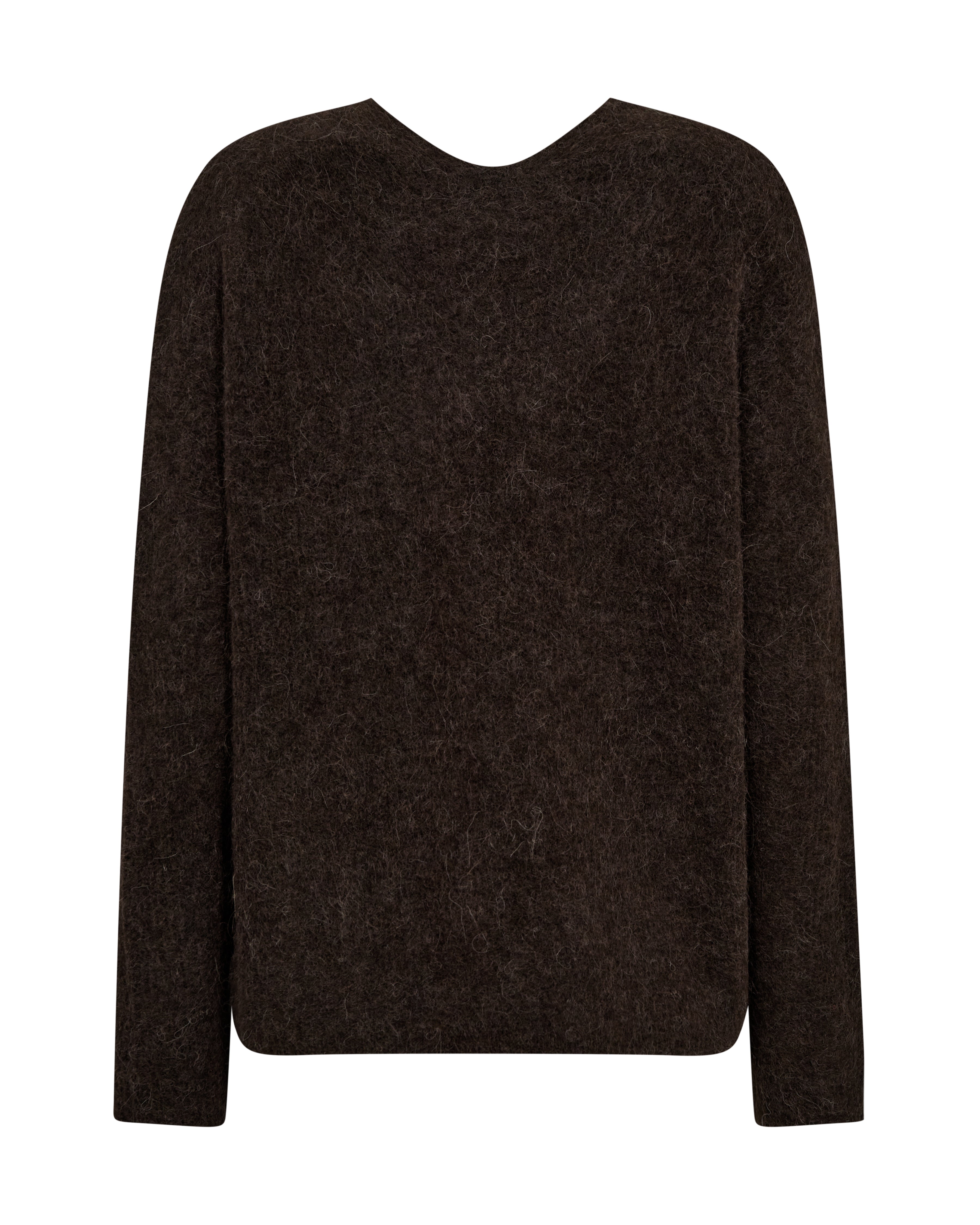 Oversize Pullover mit Alpaka-Wollmischung