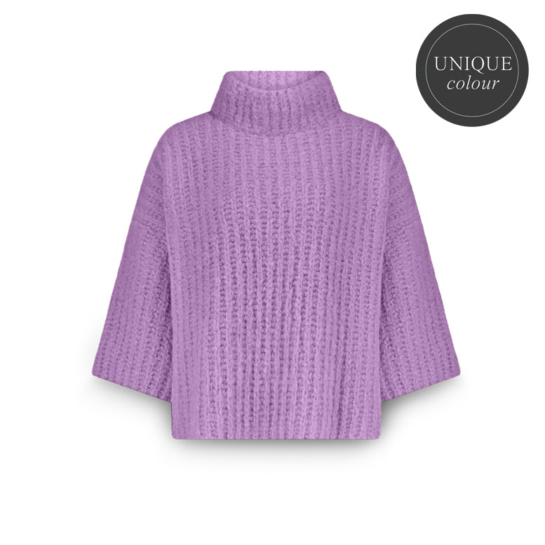 Oversize-Pullover aus weicher Wollmischung