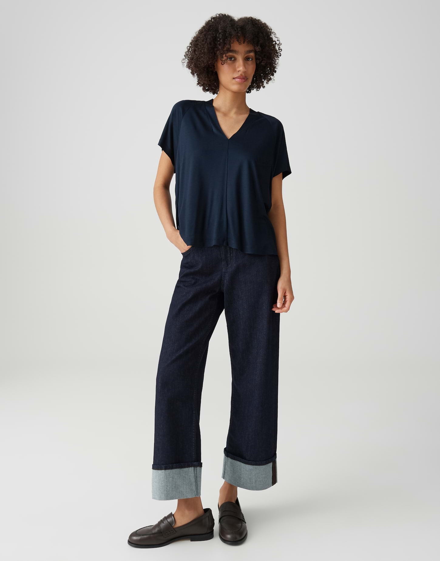 weich fließendes Raglan-Shirt