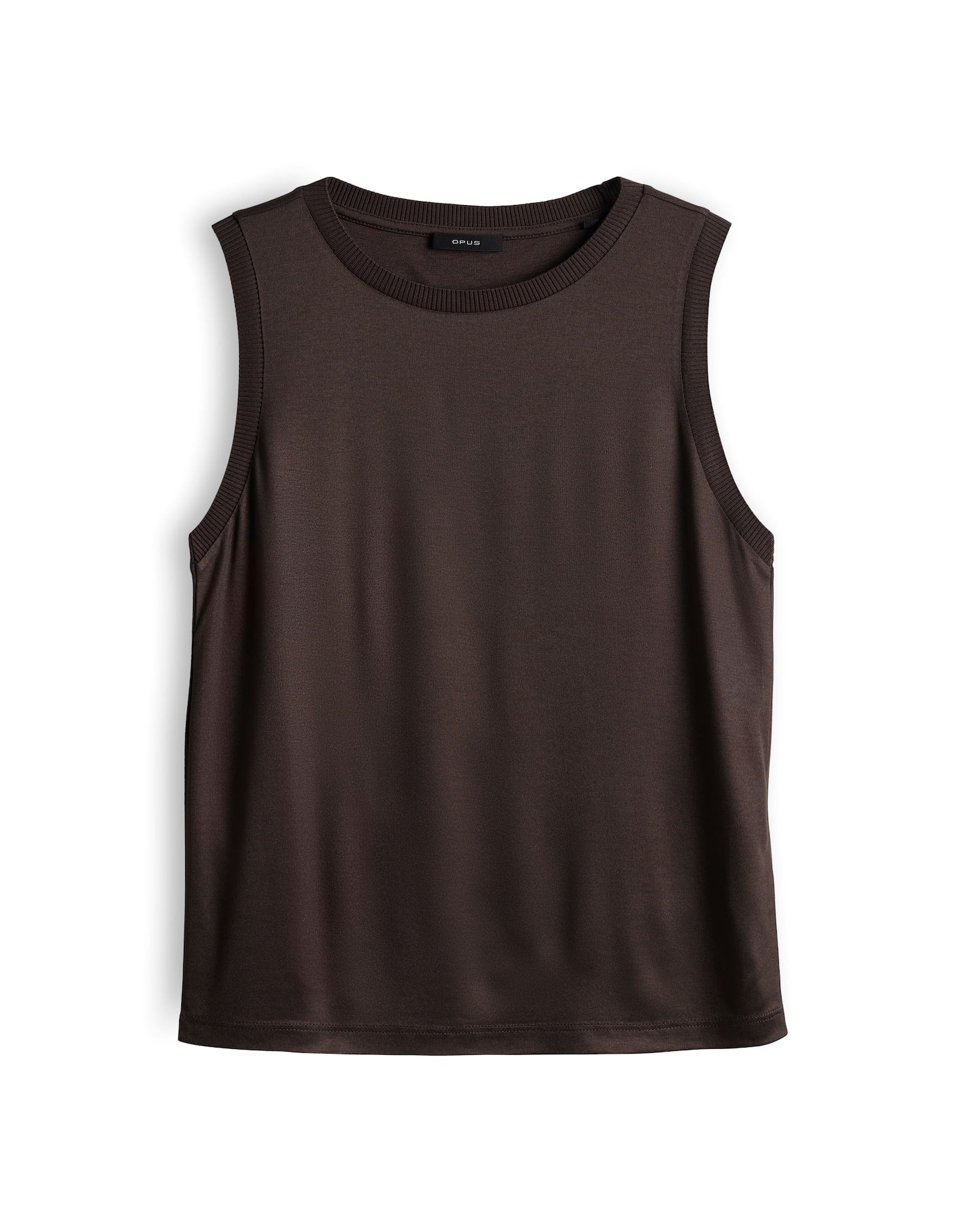 cleanes Jersey-Top mit softem Schimmer