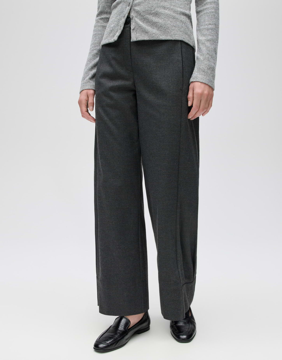Die Wide Leg Pants Maiga Drapy