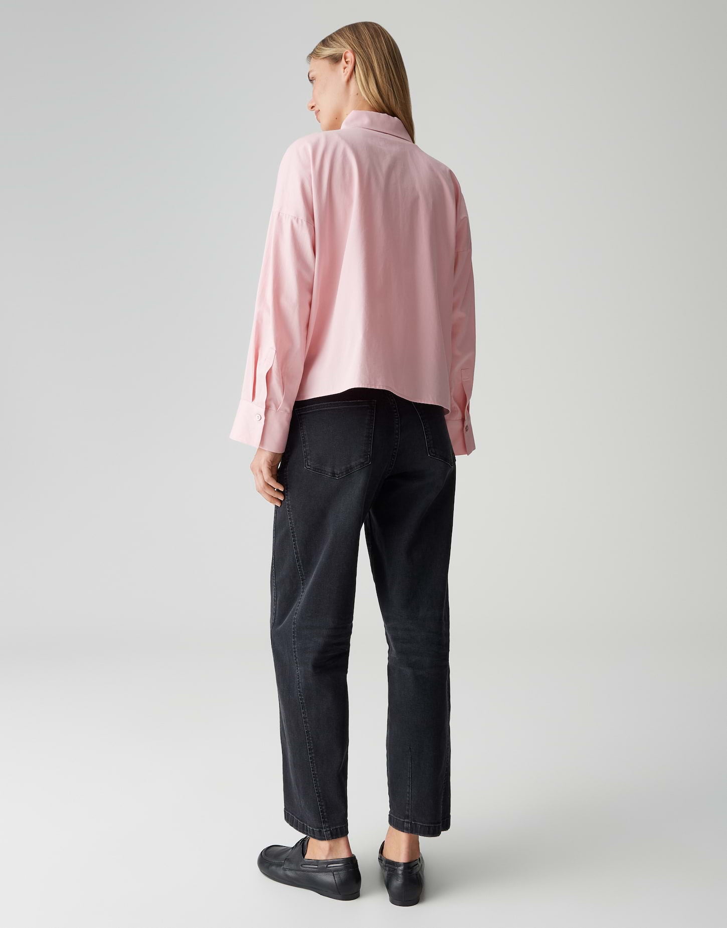 Modernes Statement-Hemd aus Baumwollpopeline