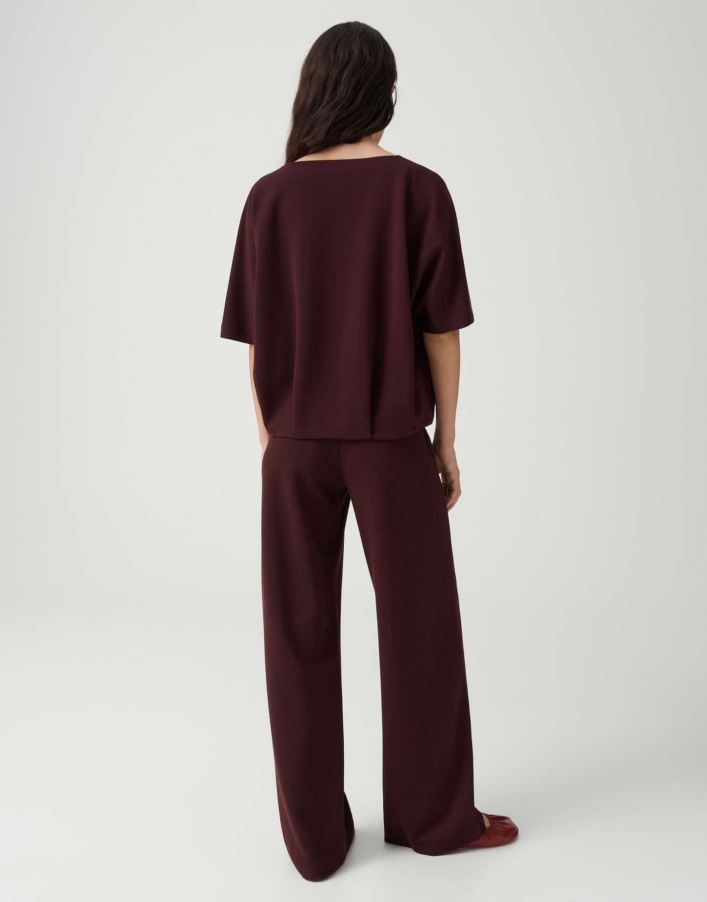 Die fließende Wide-Leg-Sweathose