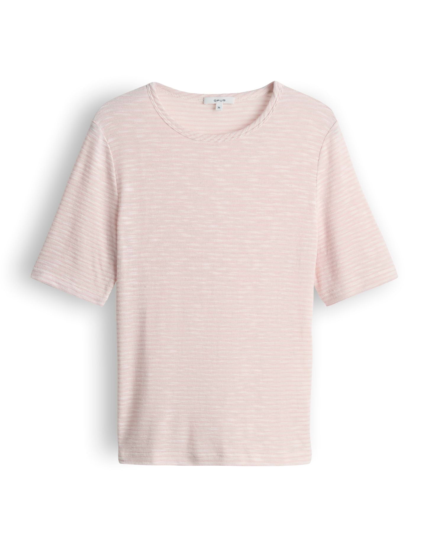 Figurbetontes Shirt in sanften Pastellstreifen