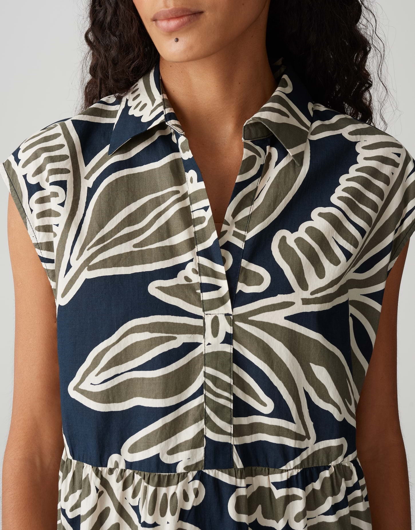 Midi-Kleid "Werisa tropical"