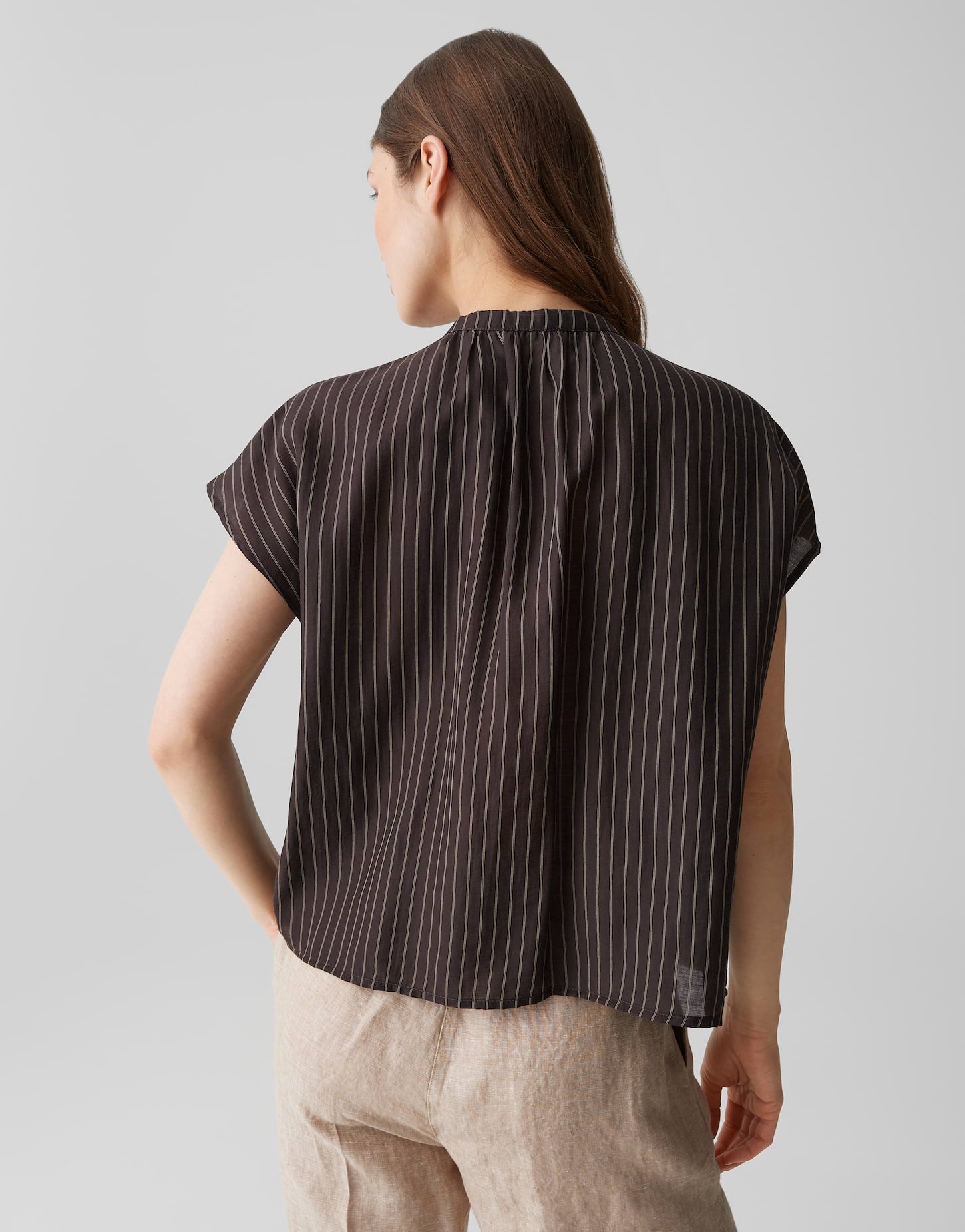 Luftiger Streifen-Look für sommerliche Tage