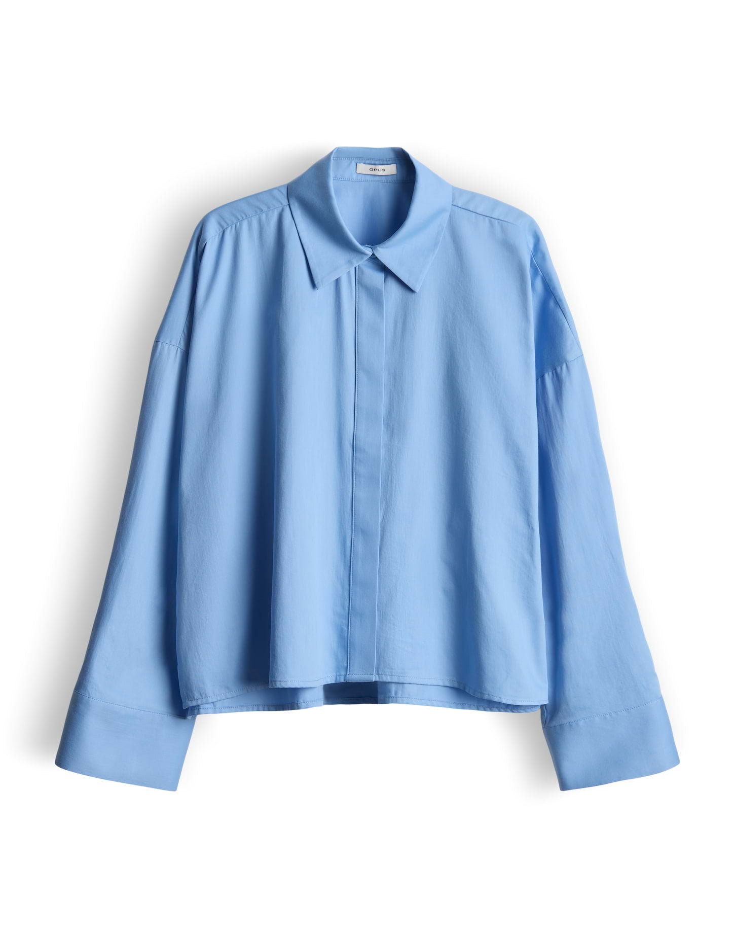 Modernes Statement-Hemd aus Baumwollpopeline