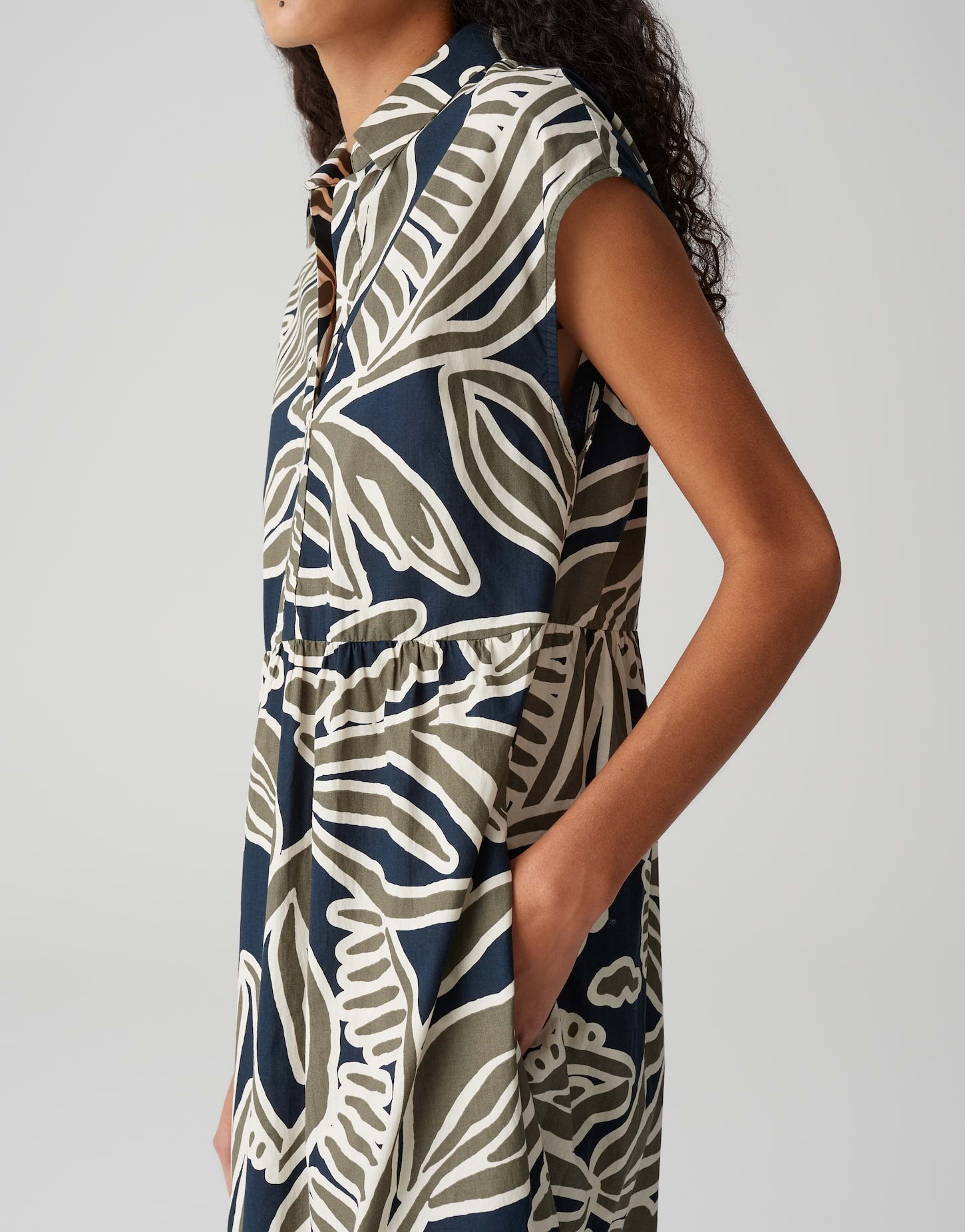 Midi-Kleid "Werisa tropical"