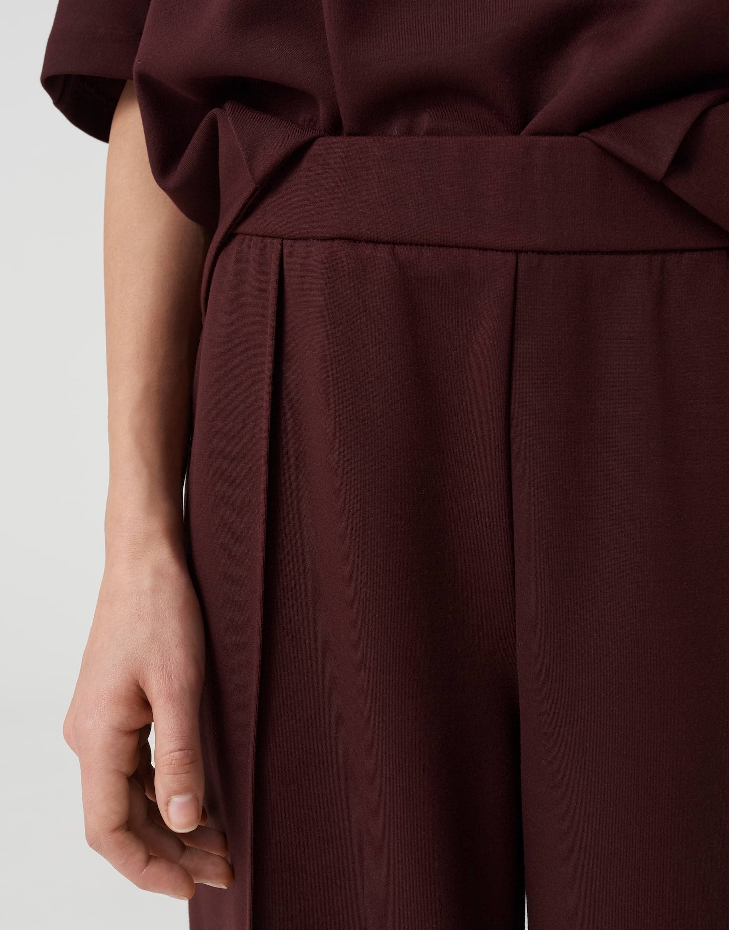Die fließende Wide-Leg-Sweathose