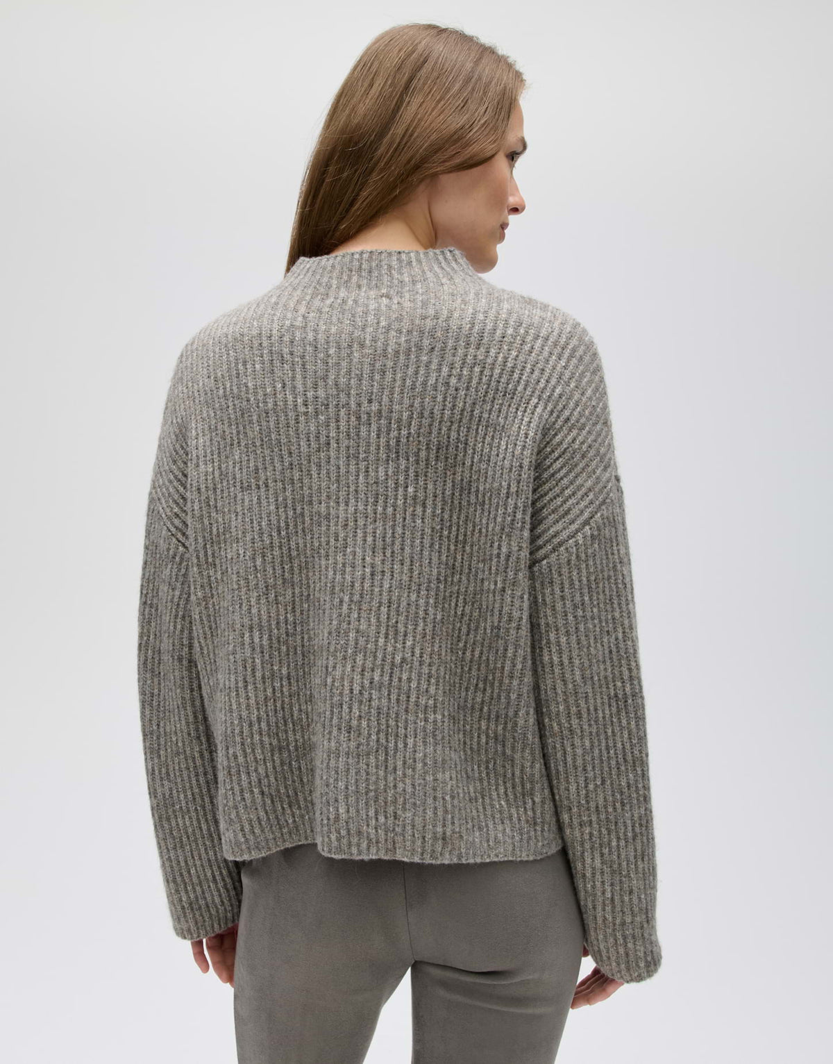 Der Rippenpullover Poffa