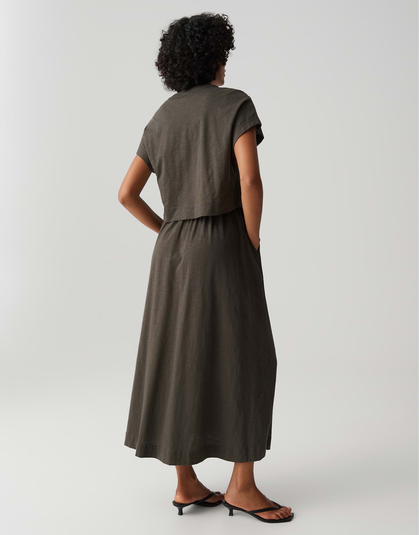Dieses raffinierte 3-in-1-Jerseykleid ist ein wahres Kombinationstalent