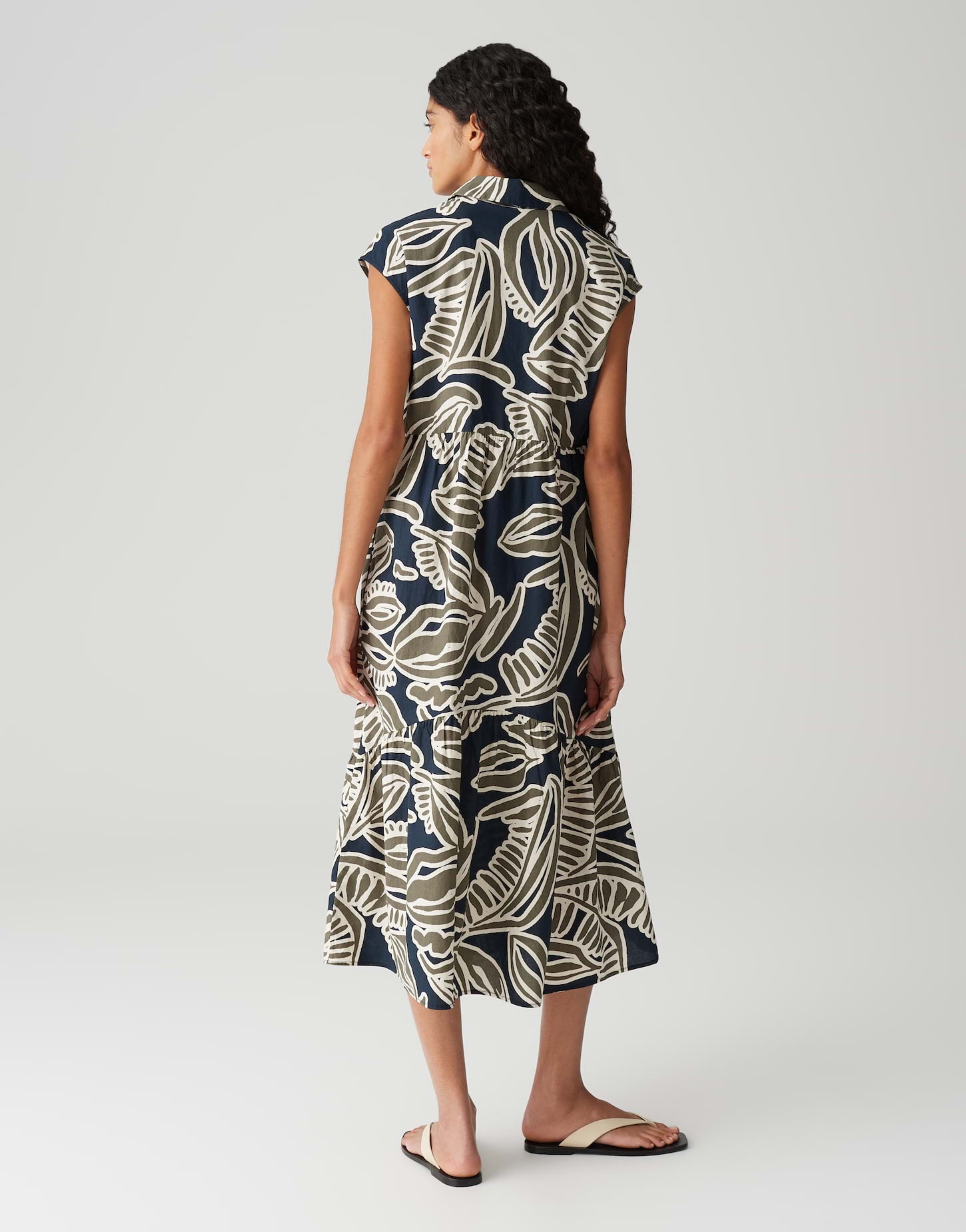Midi-Kleid "Werisa tropical"