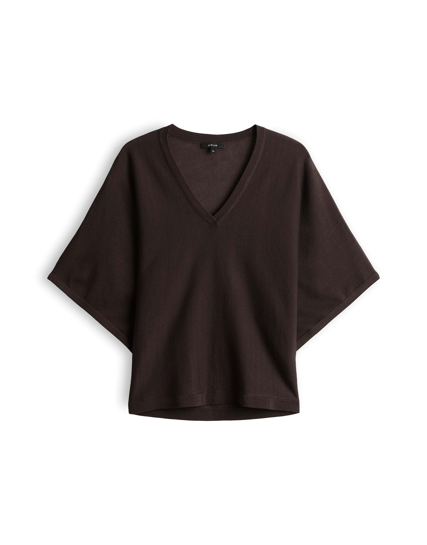 luftiges Shirt mit Fledermausärmeln