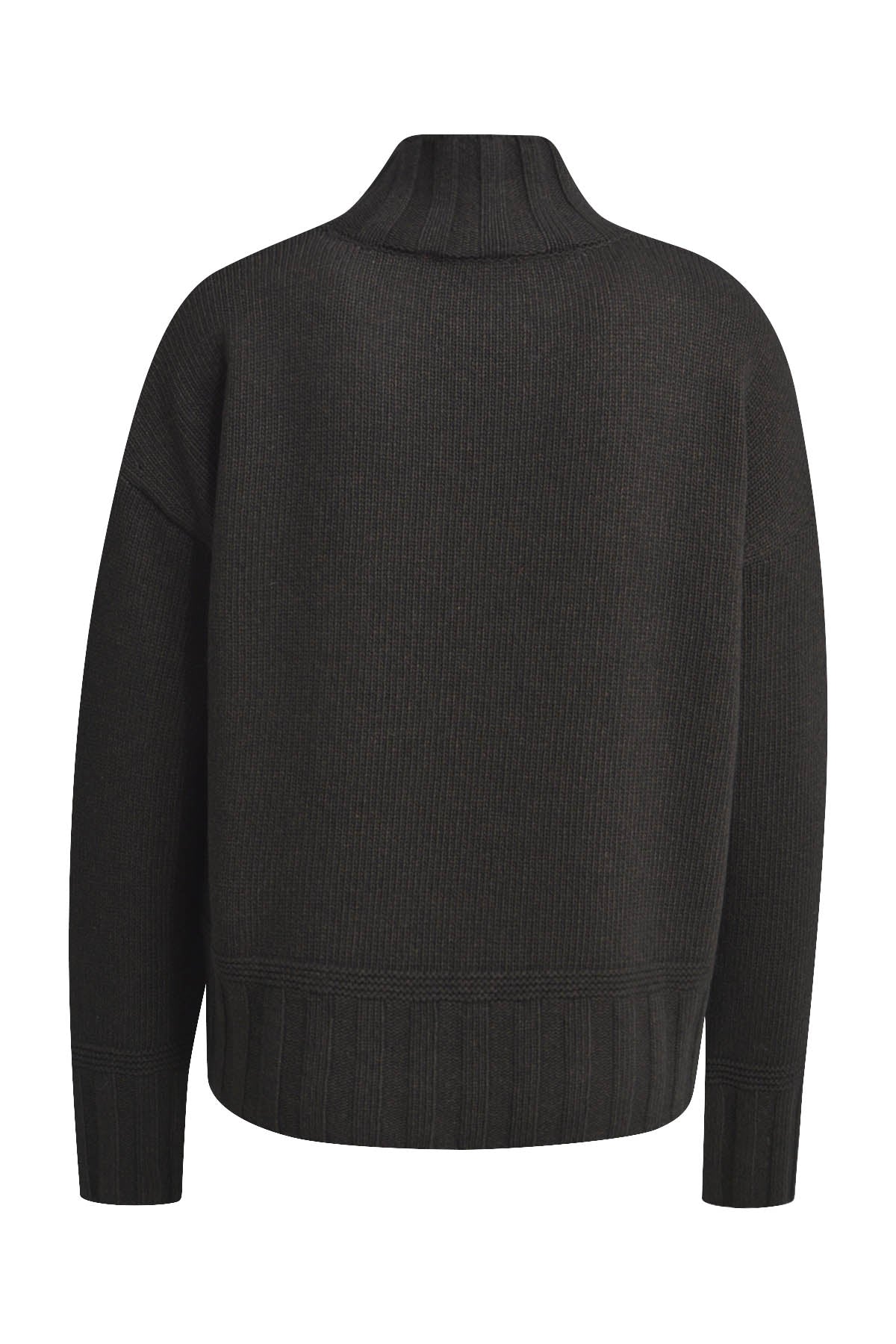 Luxuriöser Pullover mit Stehkragen