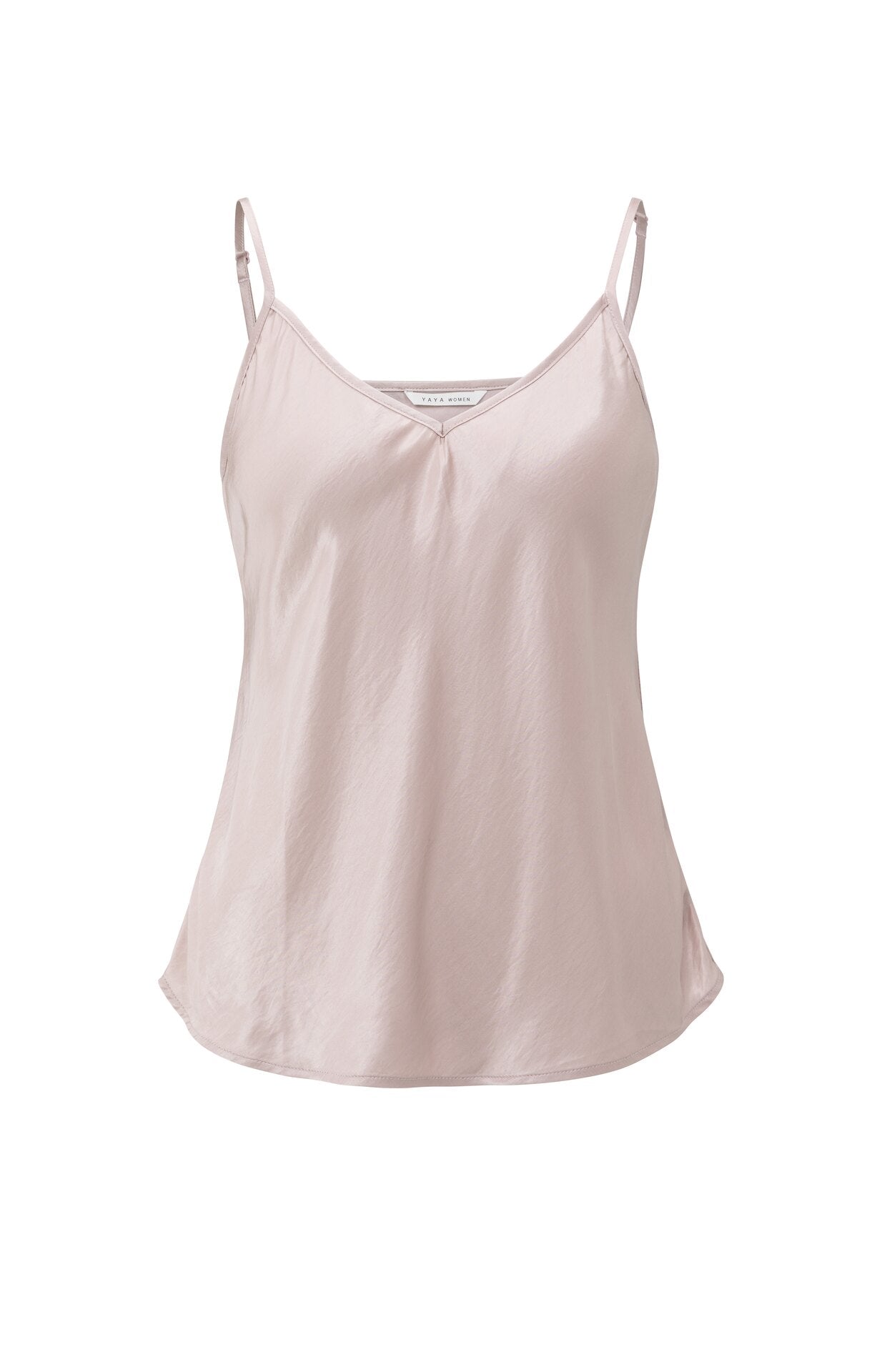 Elegantes Satin-Trägertop mit femininer Silhouette