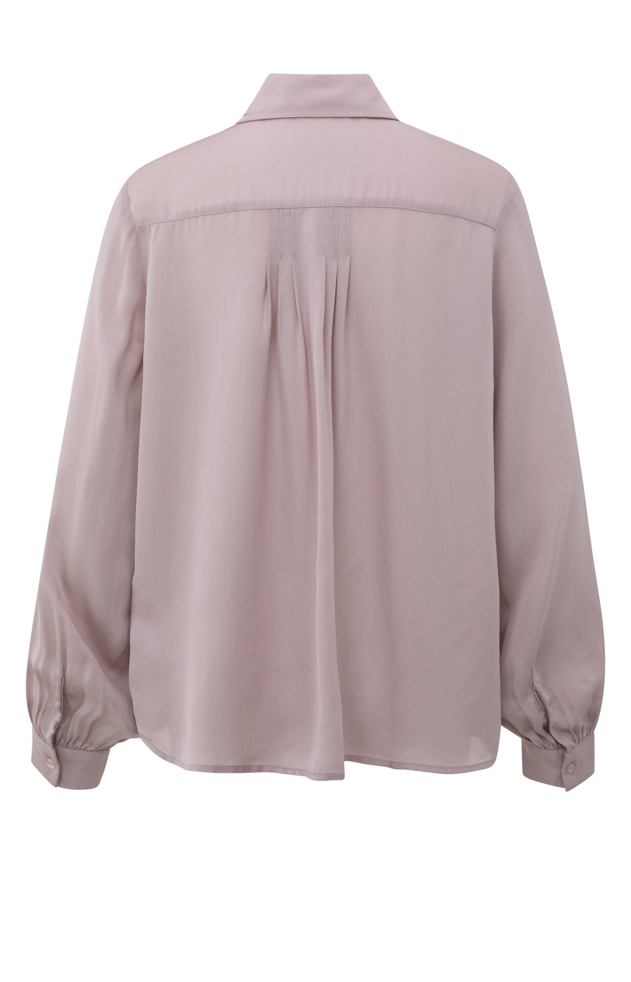 Elegante Bluse mit feinen Plisseedetails
