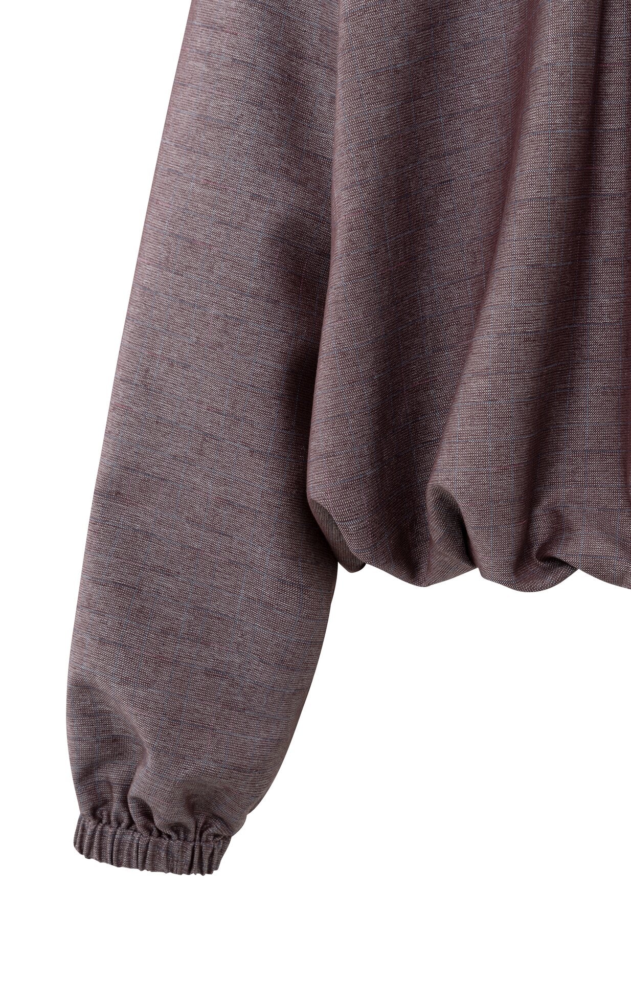 Stylishe Blusenjacke mit femininer Ballon-Silhouette