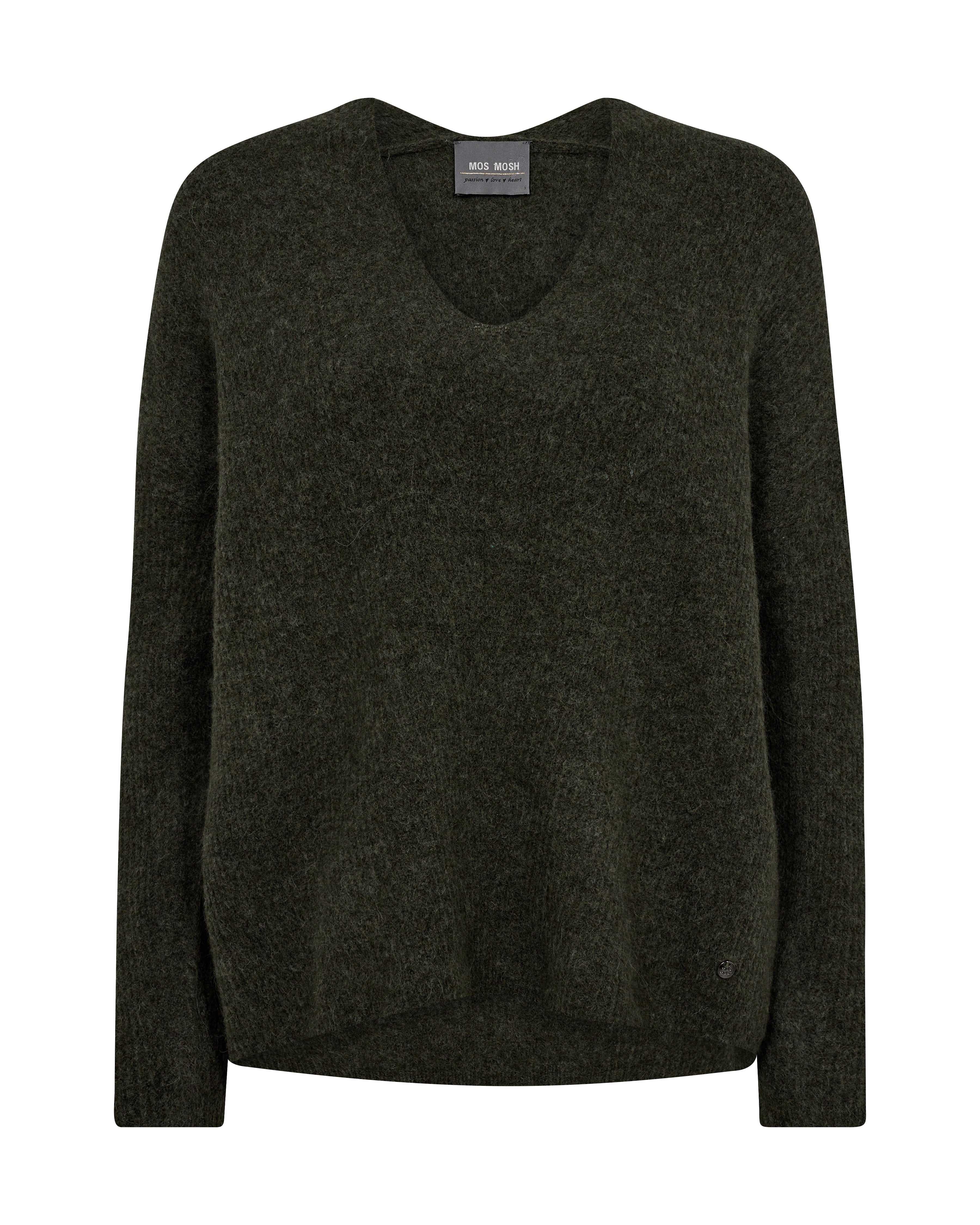 Oversize Pullover mit Alpaka-Wollmischung