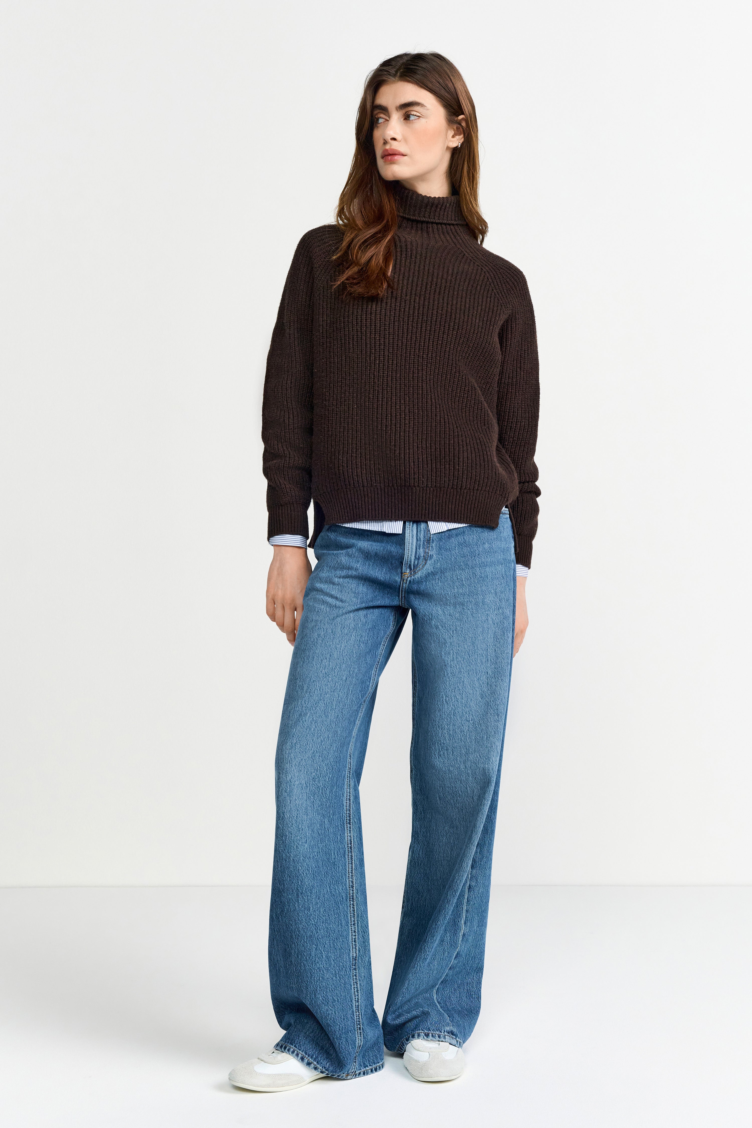 Weicher Rollkragenpullover für jeden Tag