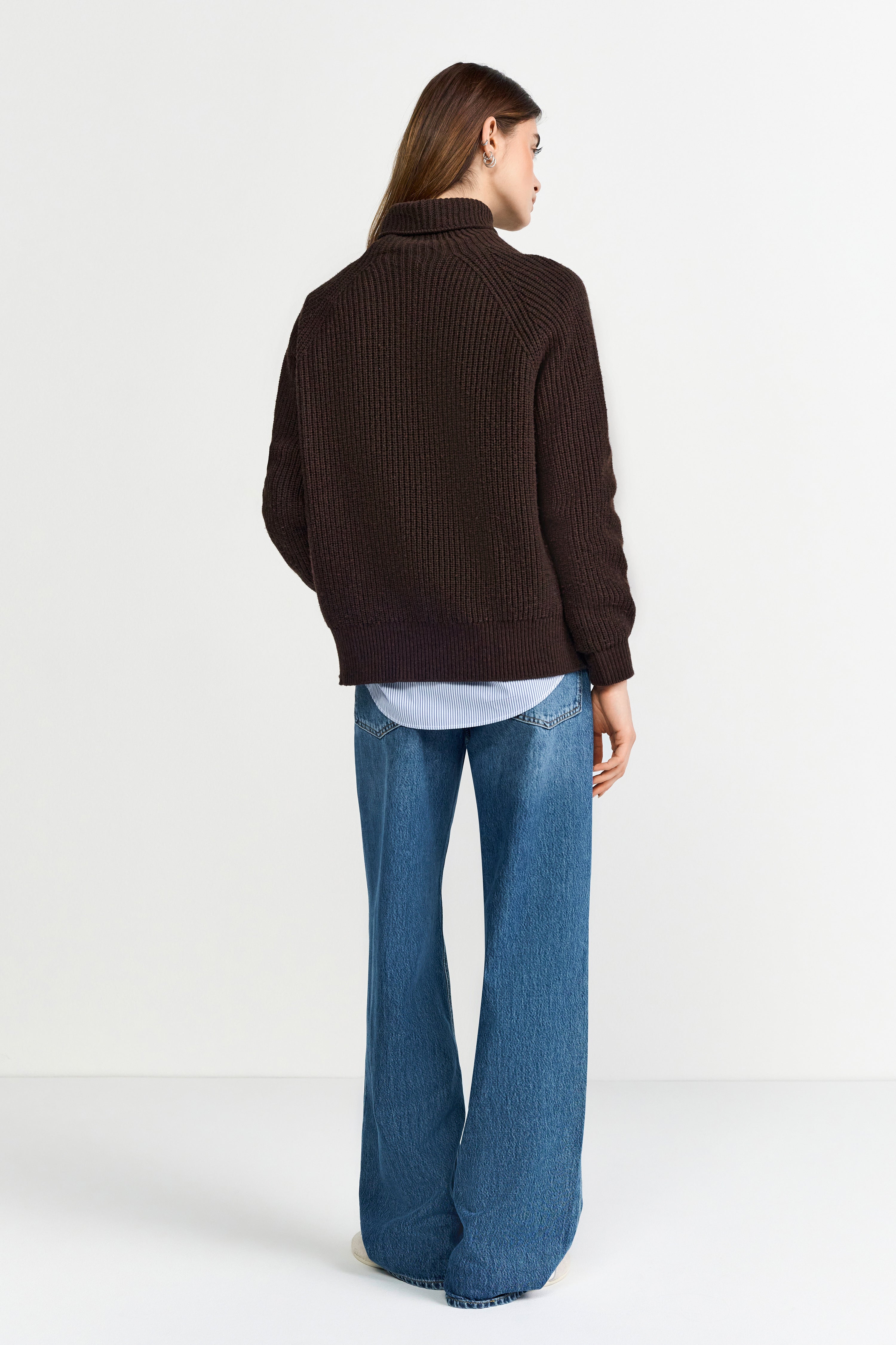 Weicher Rollkragenpullover für jeden Tag