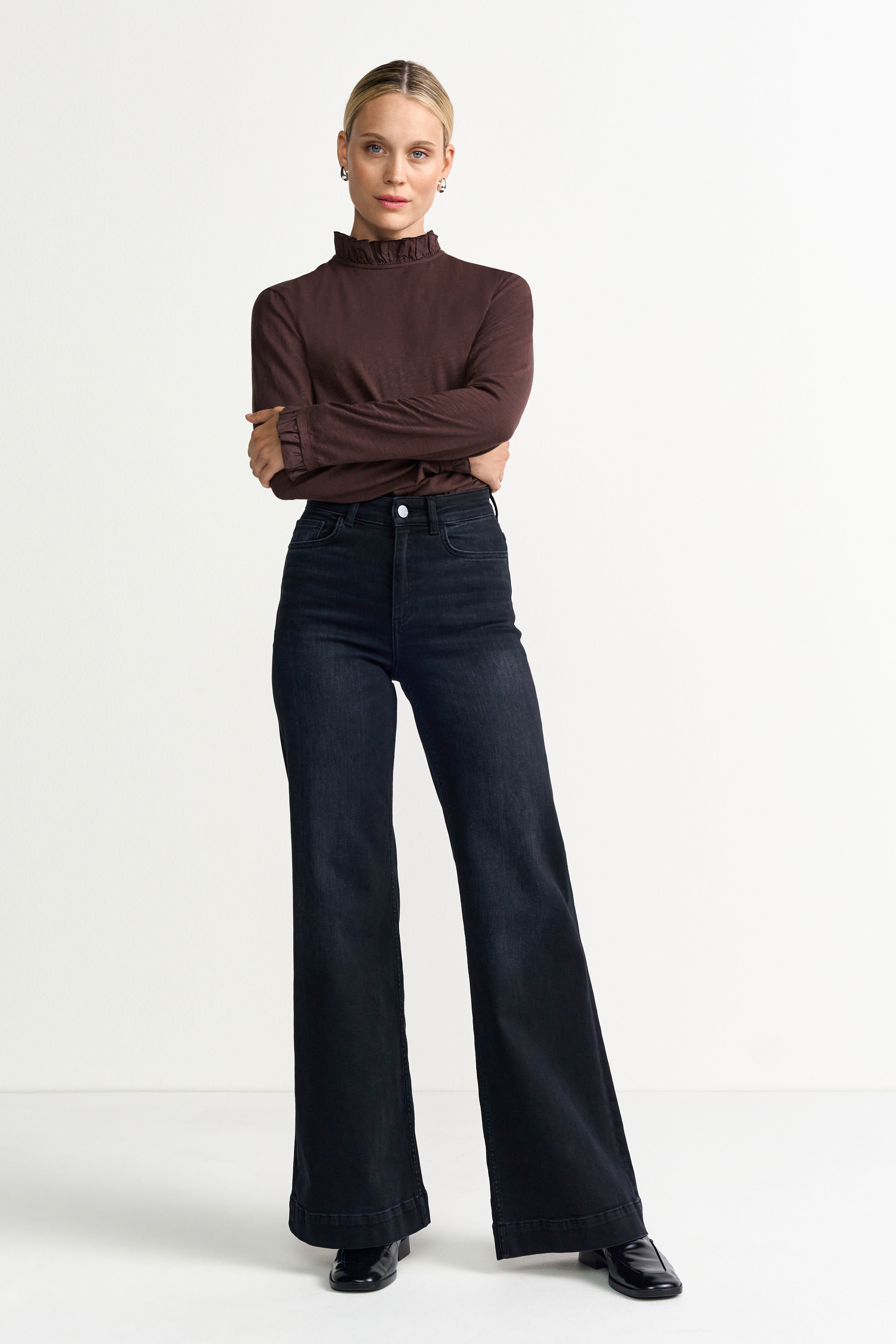 Feminines Shirt aus Bio-Baumwolle