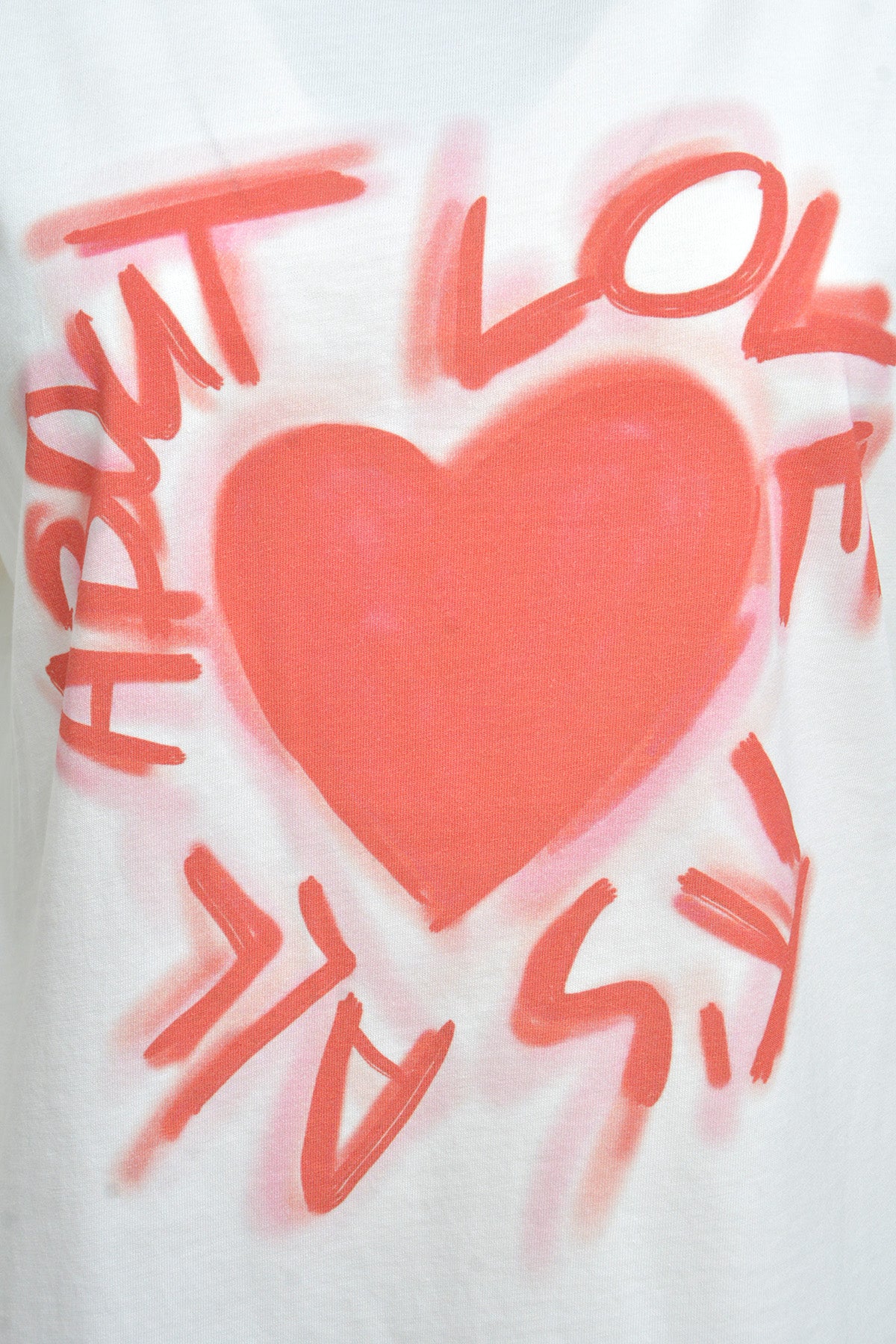 T-Shirt mit „Love“-Statement