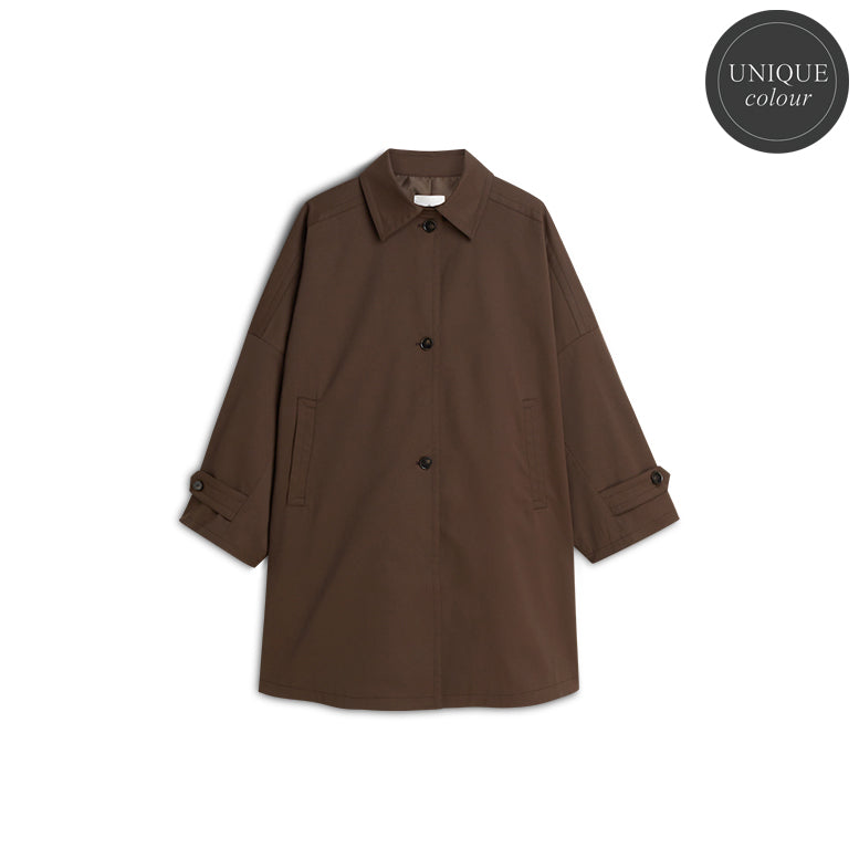 Eleganter Mantel im Oversized-Stil