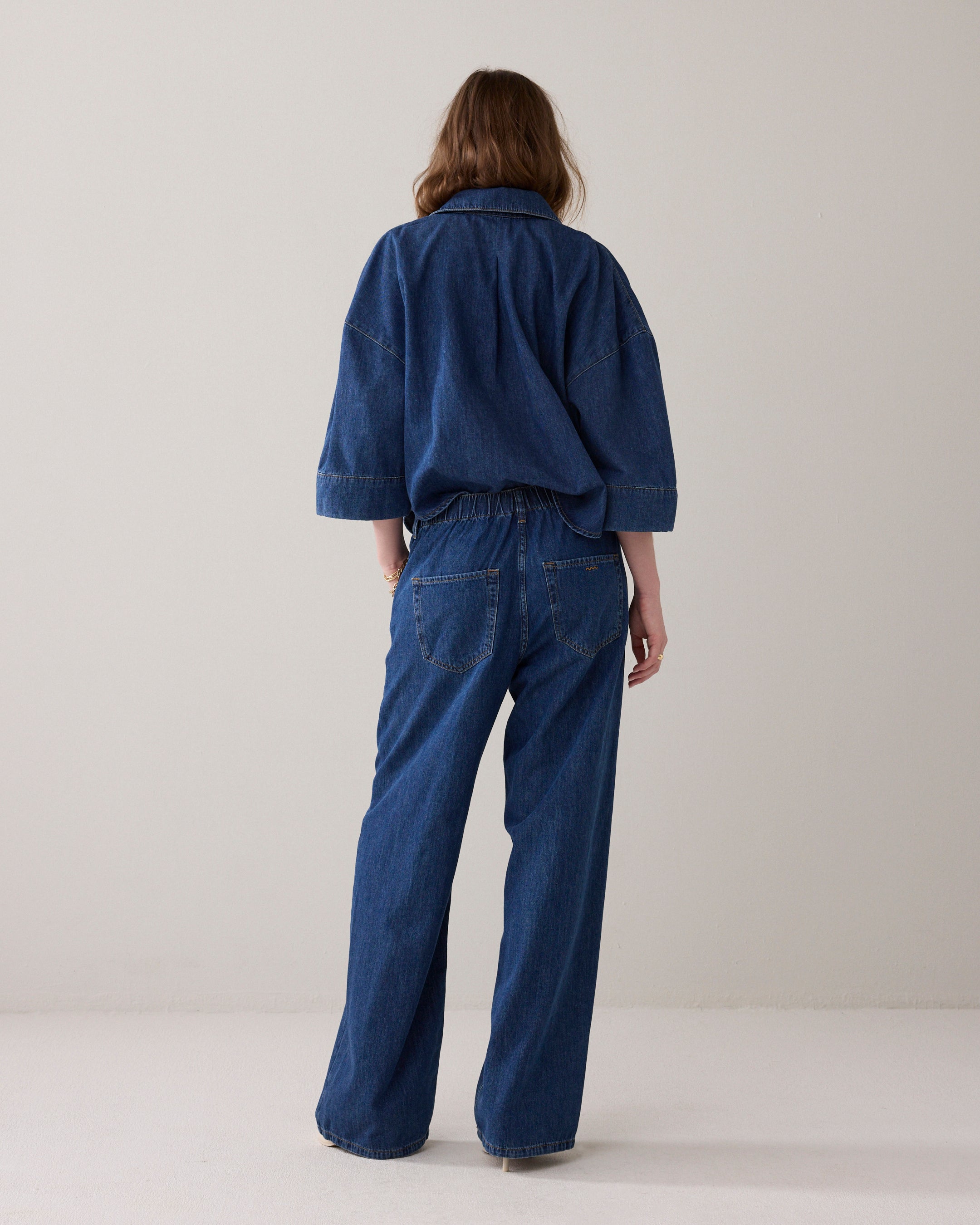 Loose Fit Denim mit Komfortbund