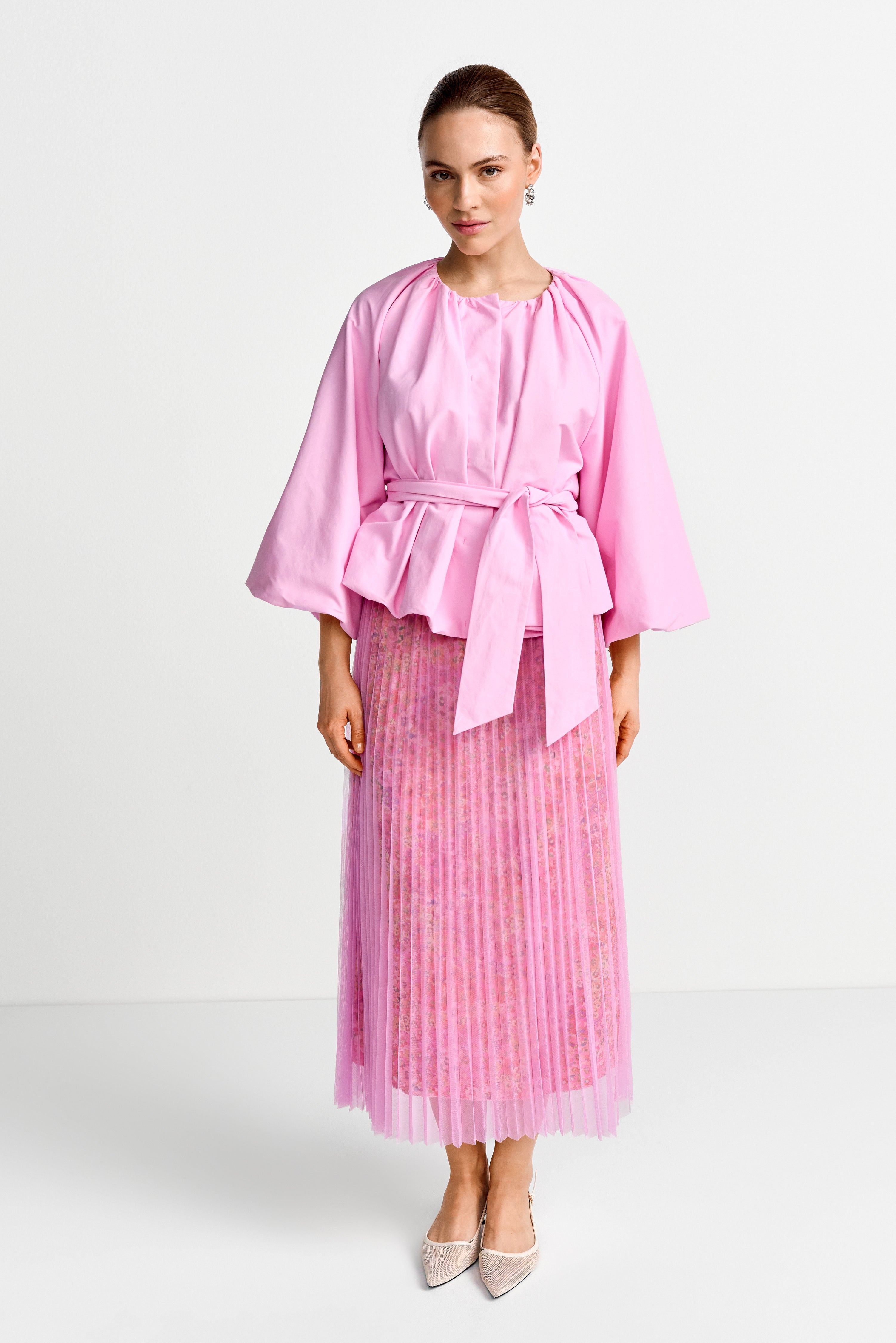 Die Bluse in angesagter Balloon Shape