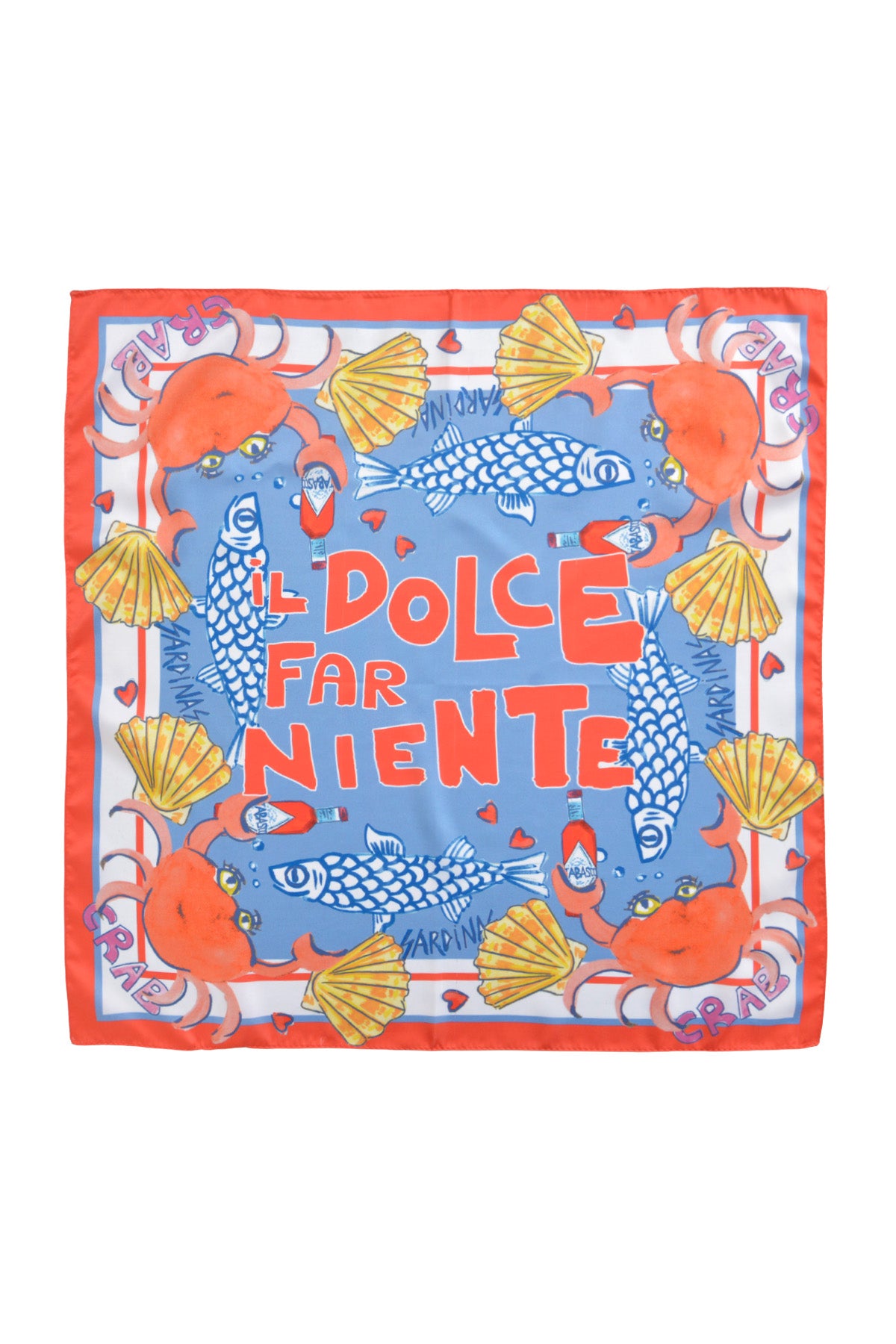 „Dolce Far Niente“ Krabben-Tuch