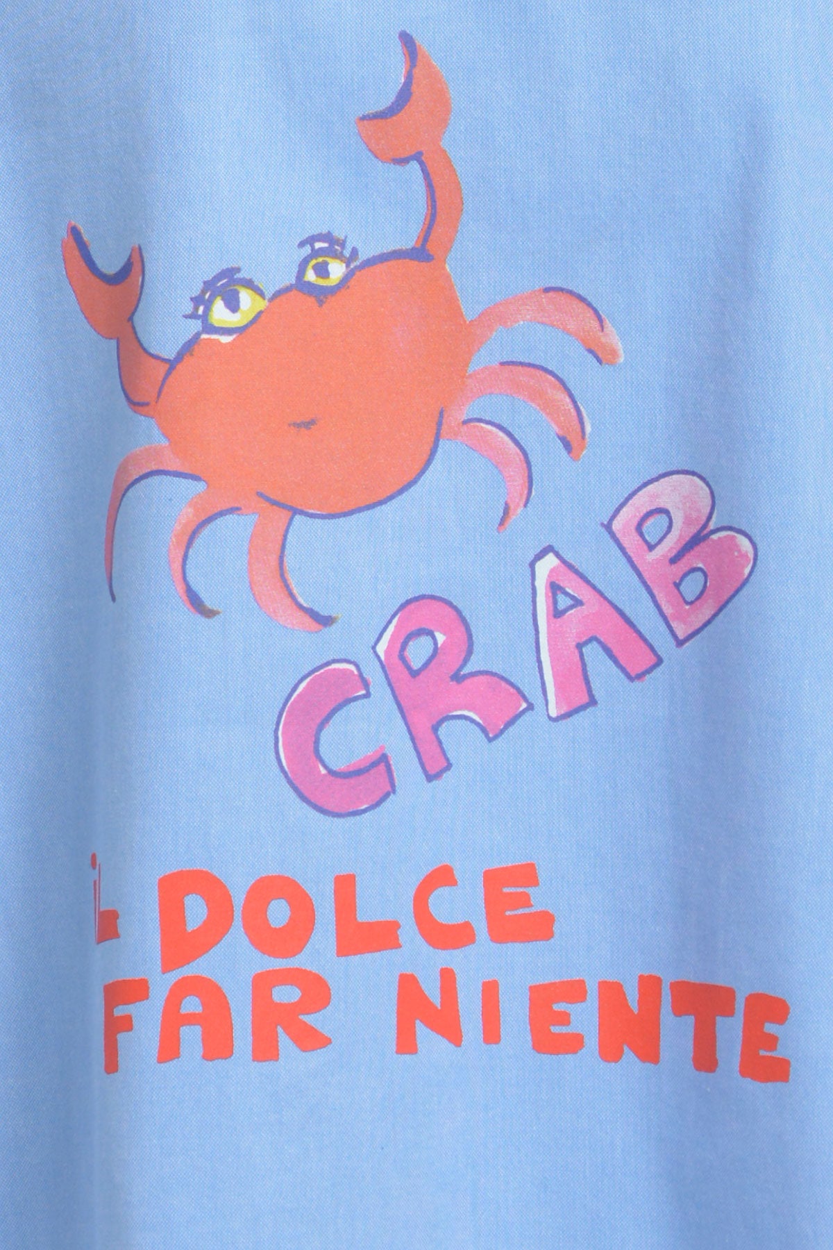 Oversize-Bluse mit maritimem Statement