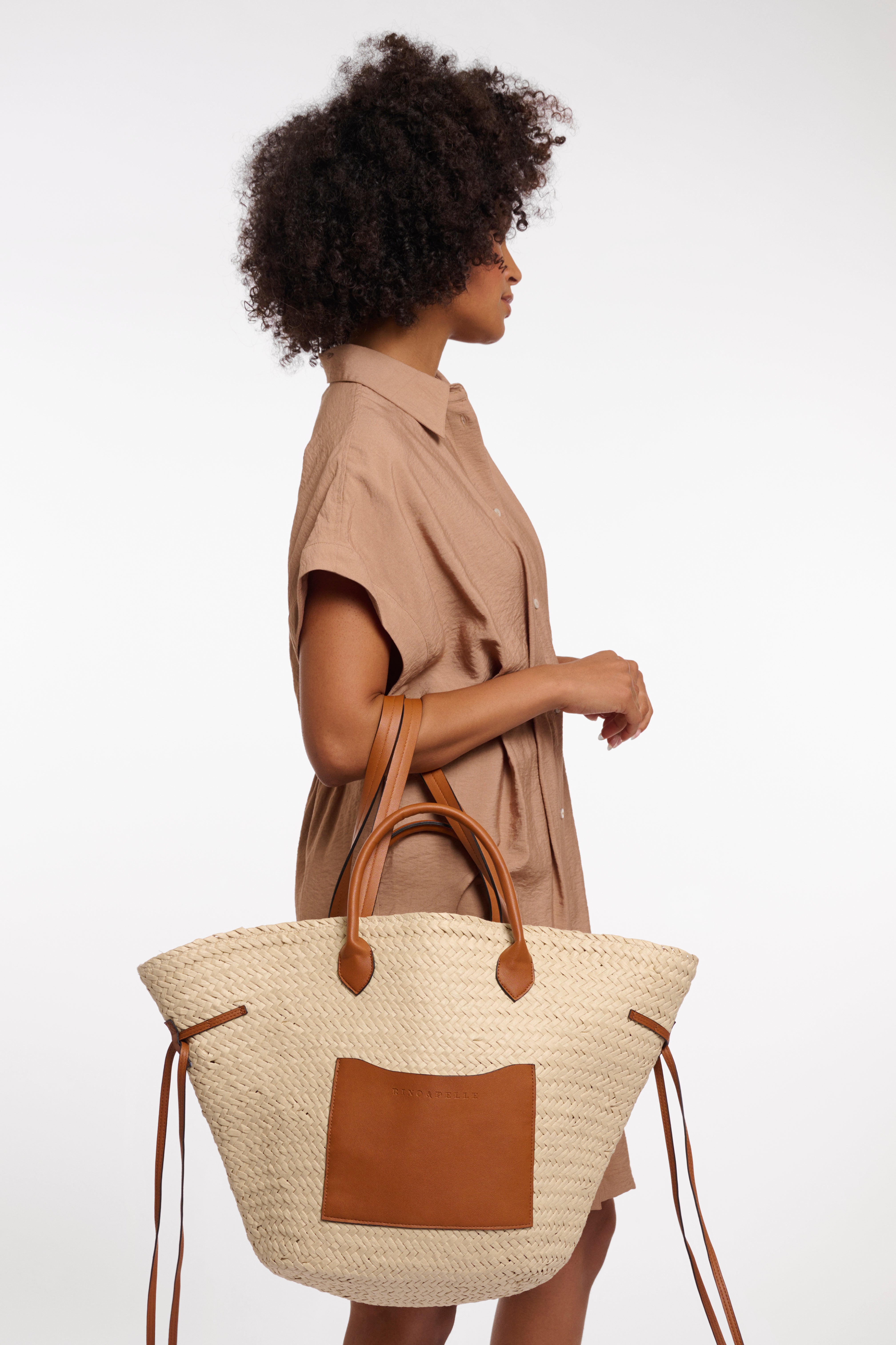 Geräumige Gewebte Tasche "Saydee"