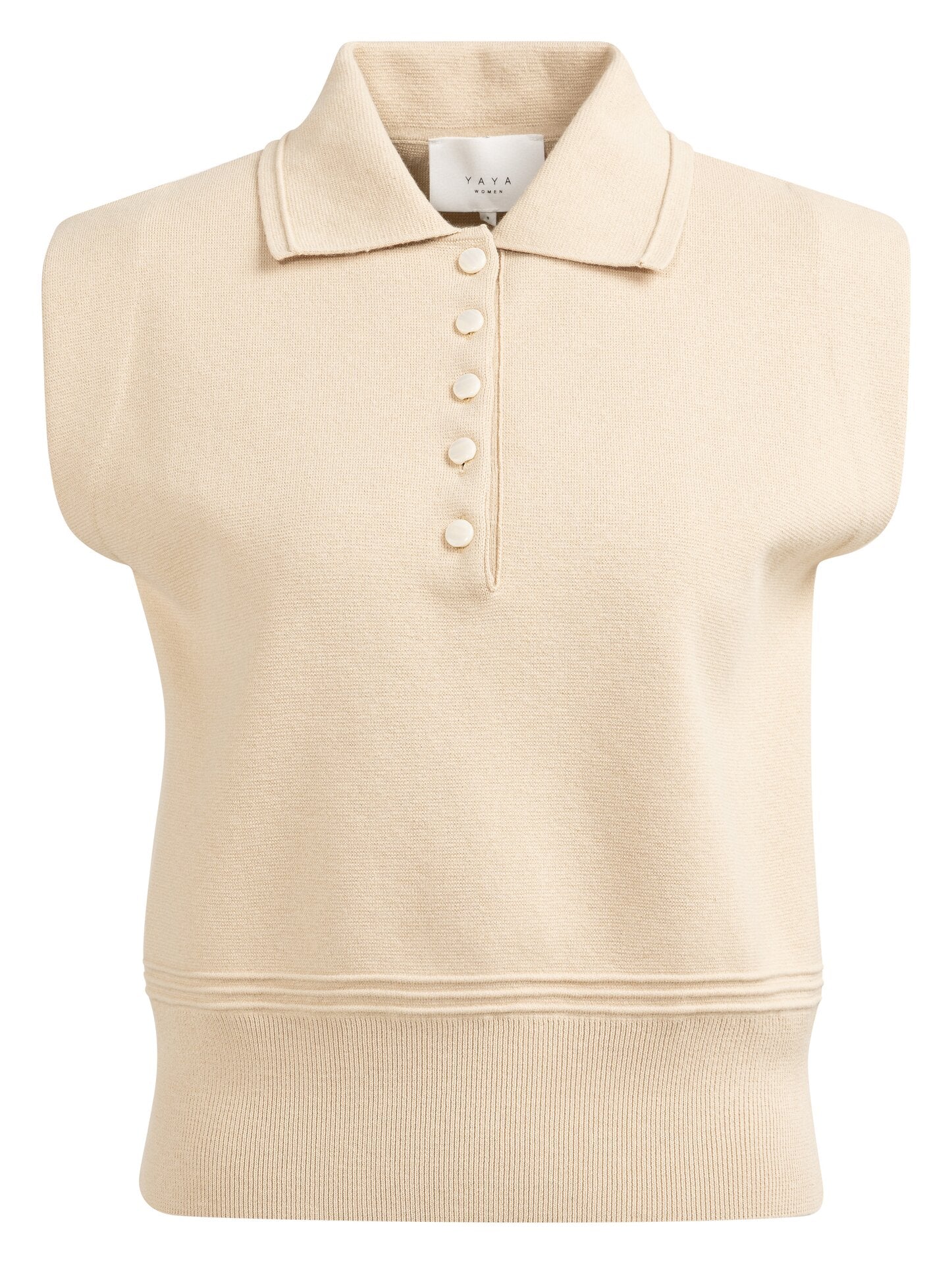 Dein neuer Polo-Pullunder in Beige