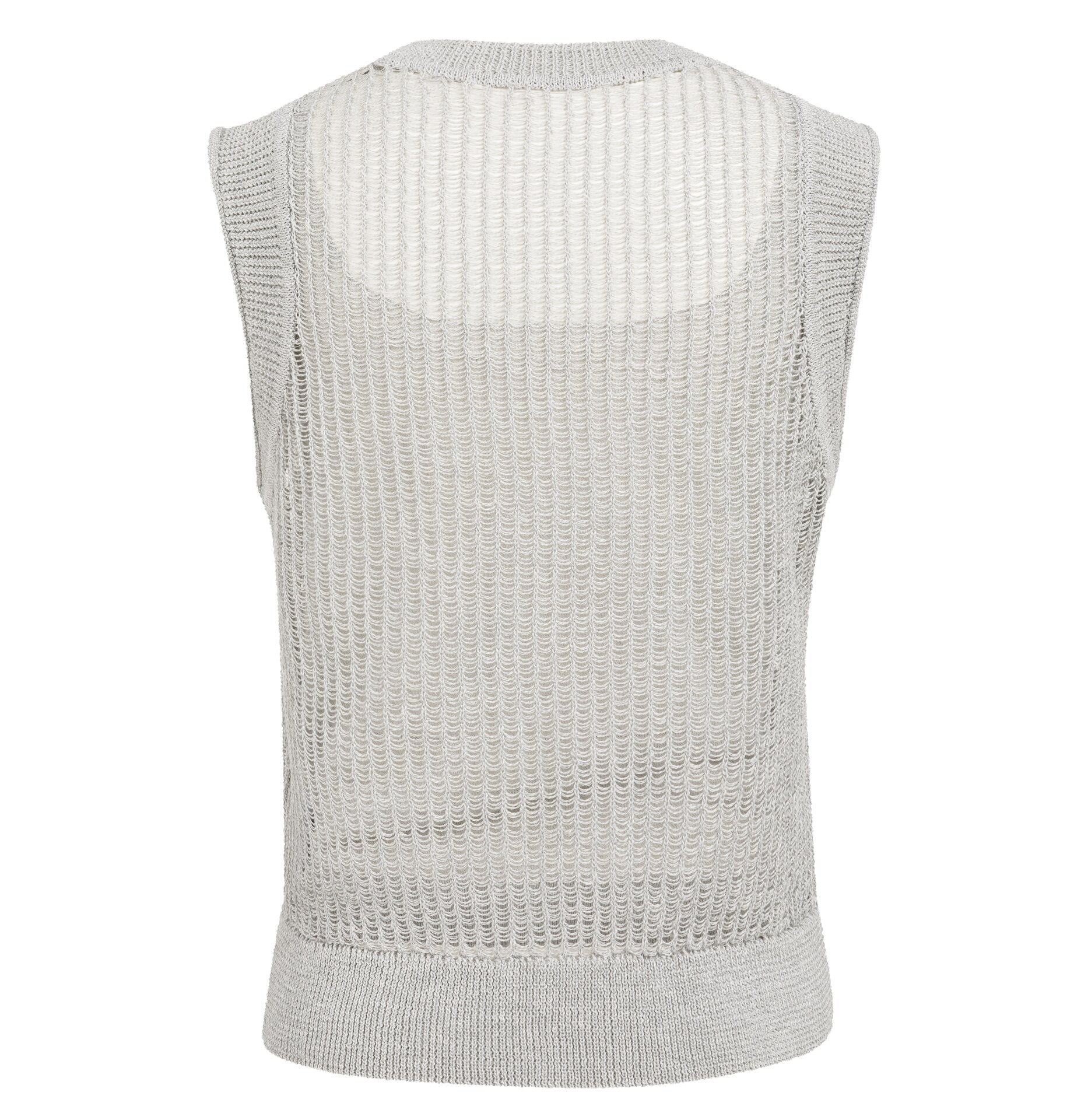 Stricktop-Set in grobmaschiger Optik