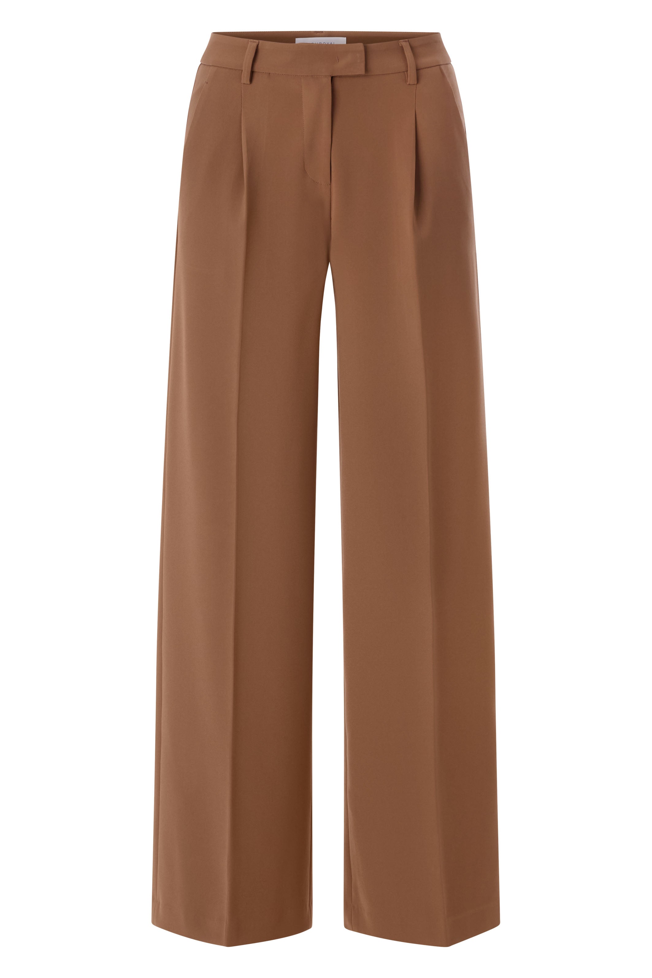 Die elegante Wide-Leg-Hose mit Bundfalten