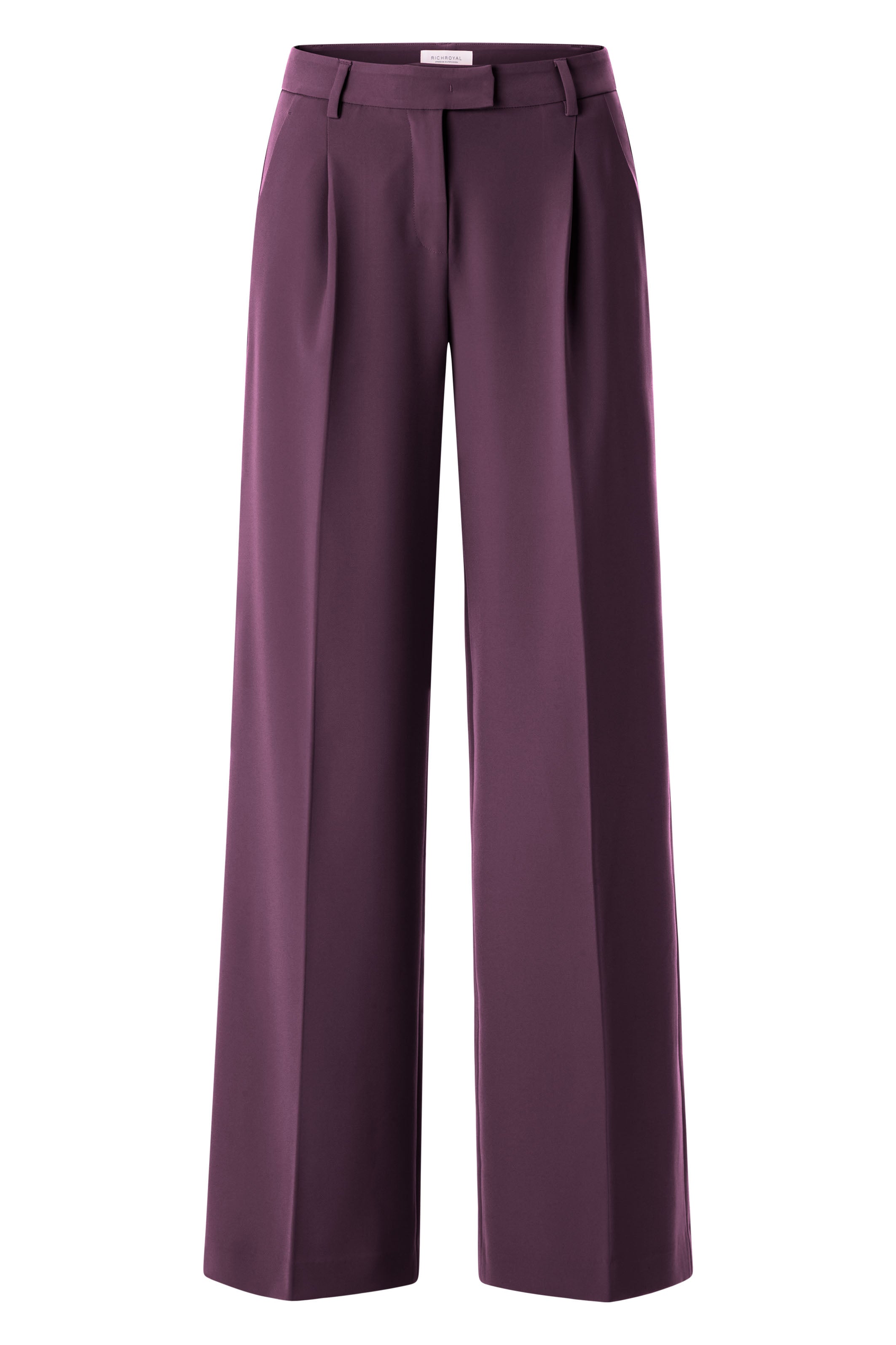Die elegante Wide-Leg-Hose mit Bundfalten
