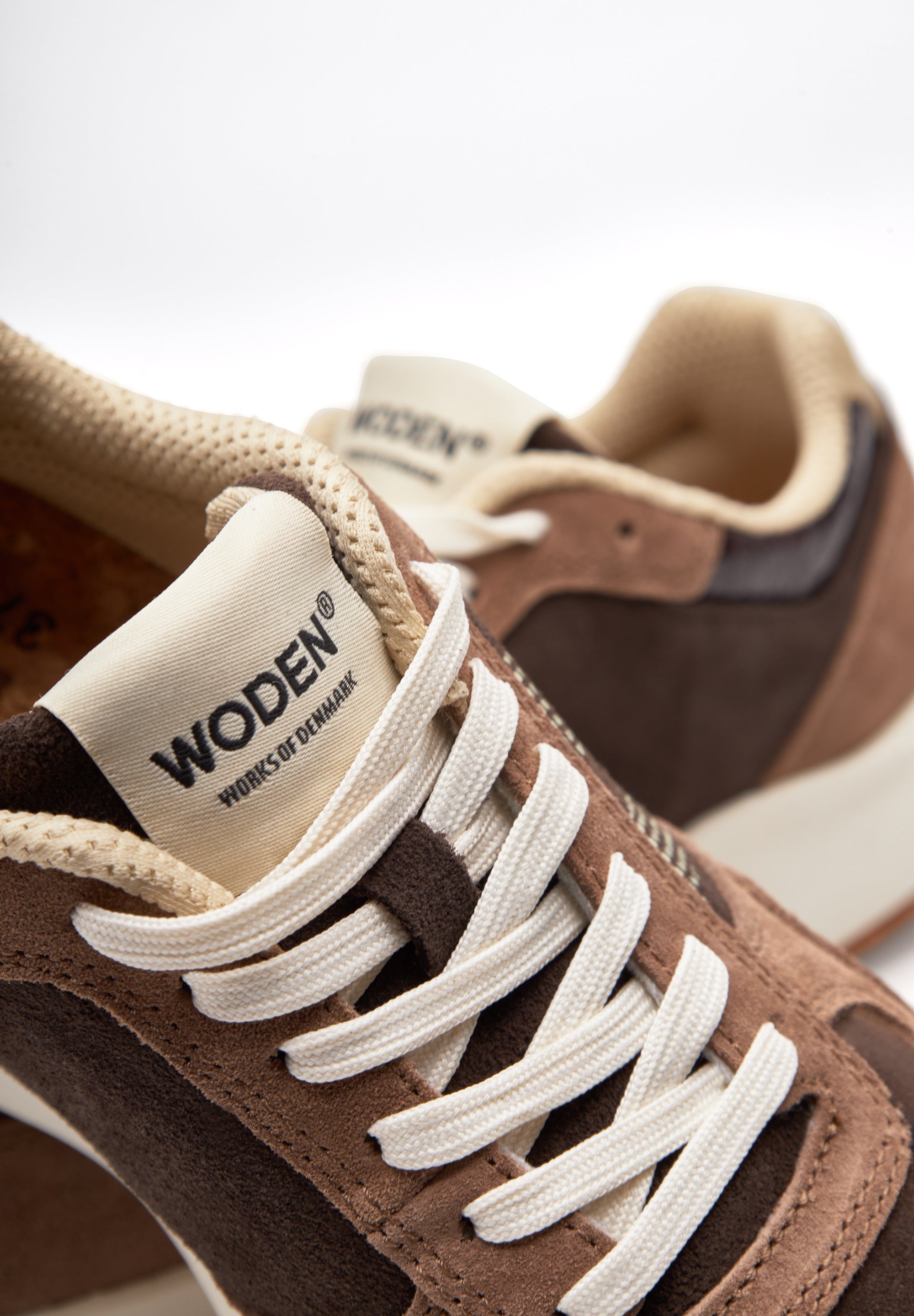 Mathilde Runner Suede Chocolate Multi