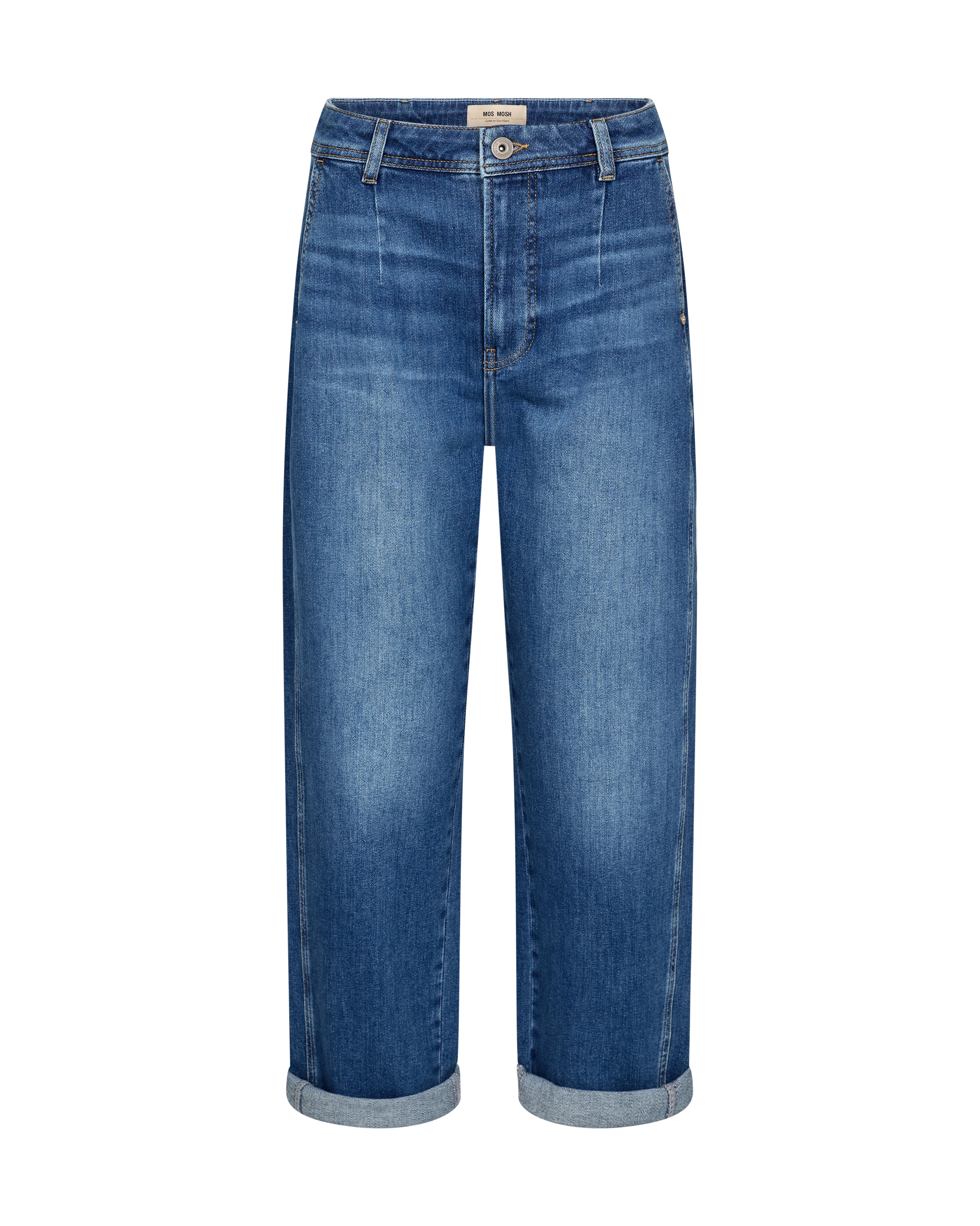 Urbaner Denim-Style: Lässige Jeans mit Krempelsaum